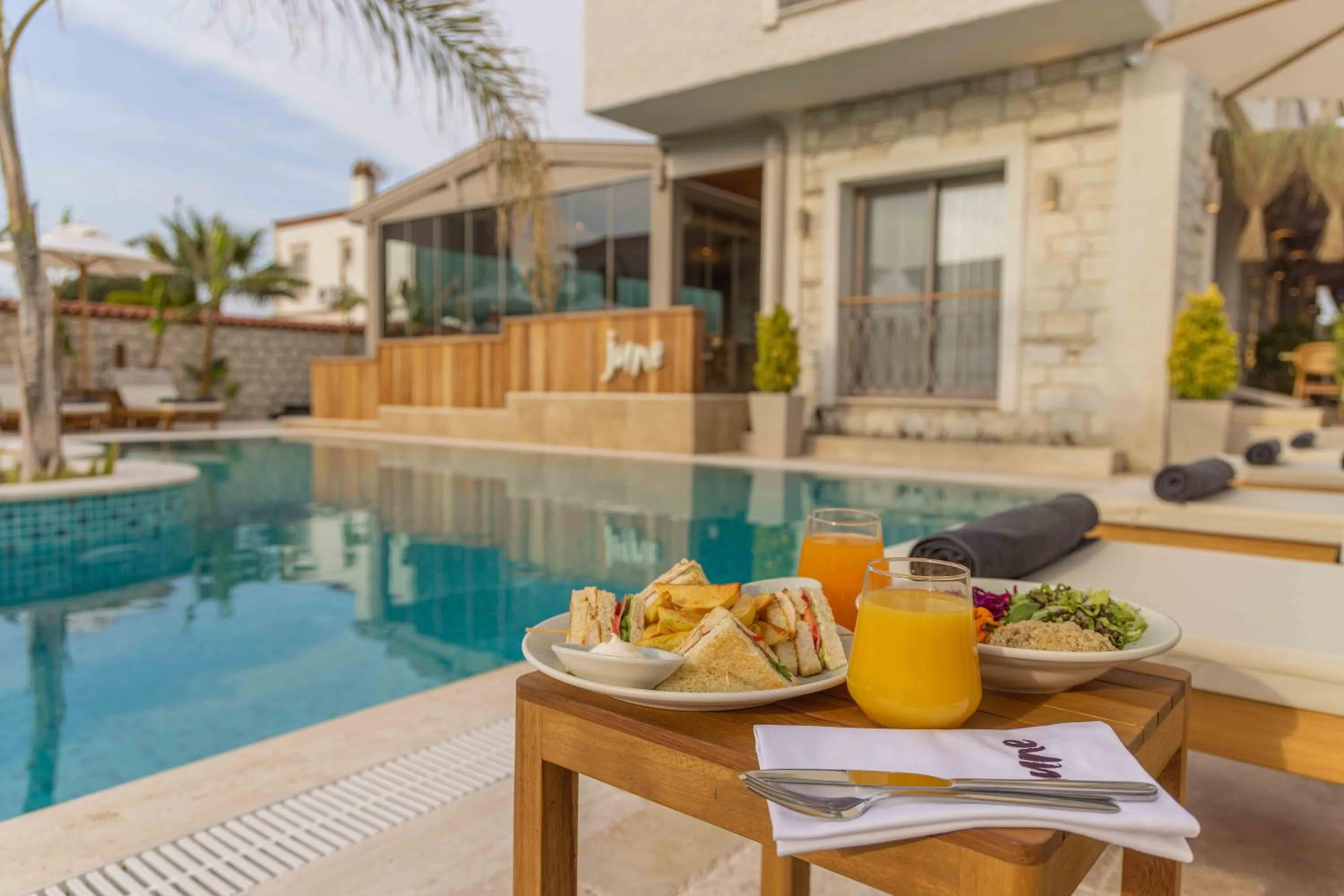 Property building in June Alaçatı Adult Only