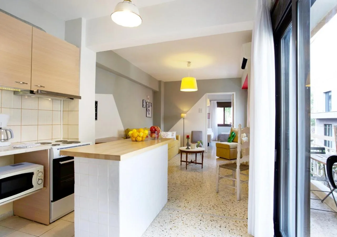 Kitchen or kitchenette in Live in Athens, PSYRRI Meet Me Here Apartments