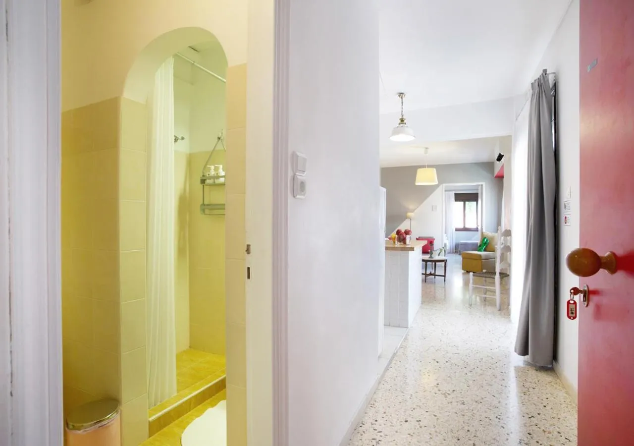 Shower in Live in Athens, PSYRRI Meet Me Here Apartments