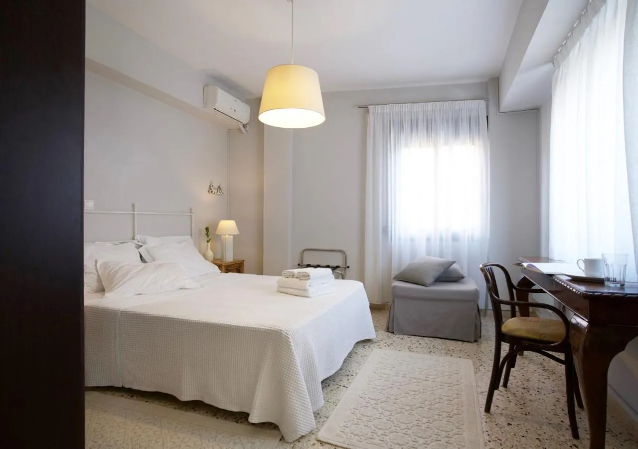 Bed in Live in Athens, PSYRRI Meet Me Here Apartments