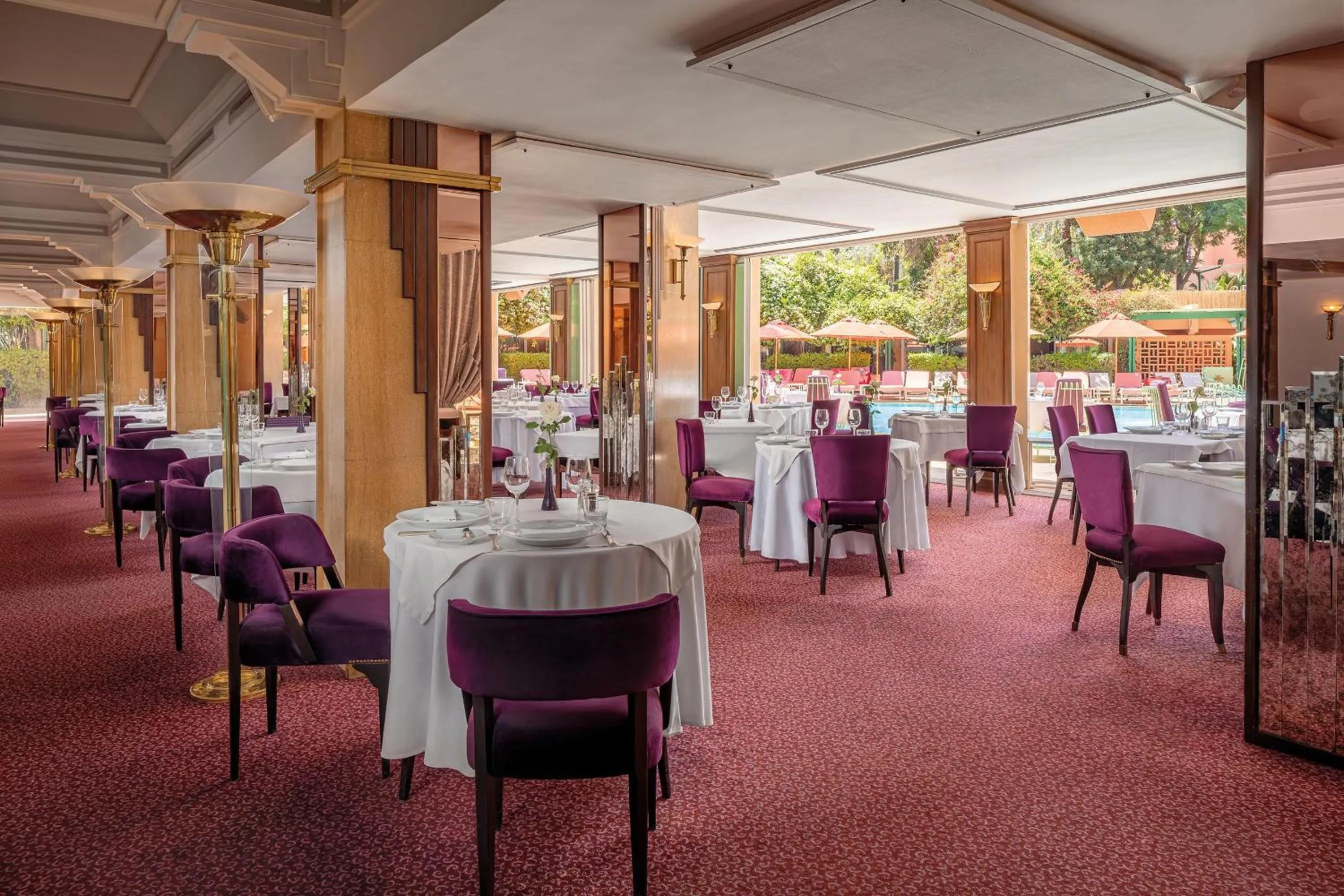 Restaurant/places to eat in Es Saadi Marrakech Resort - Hotel
