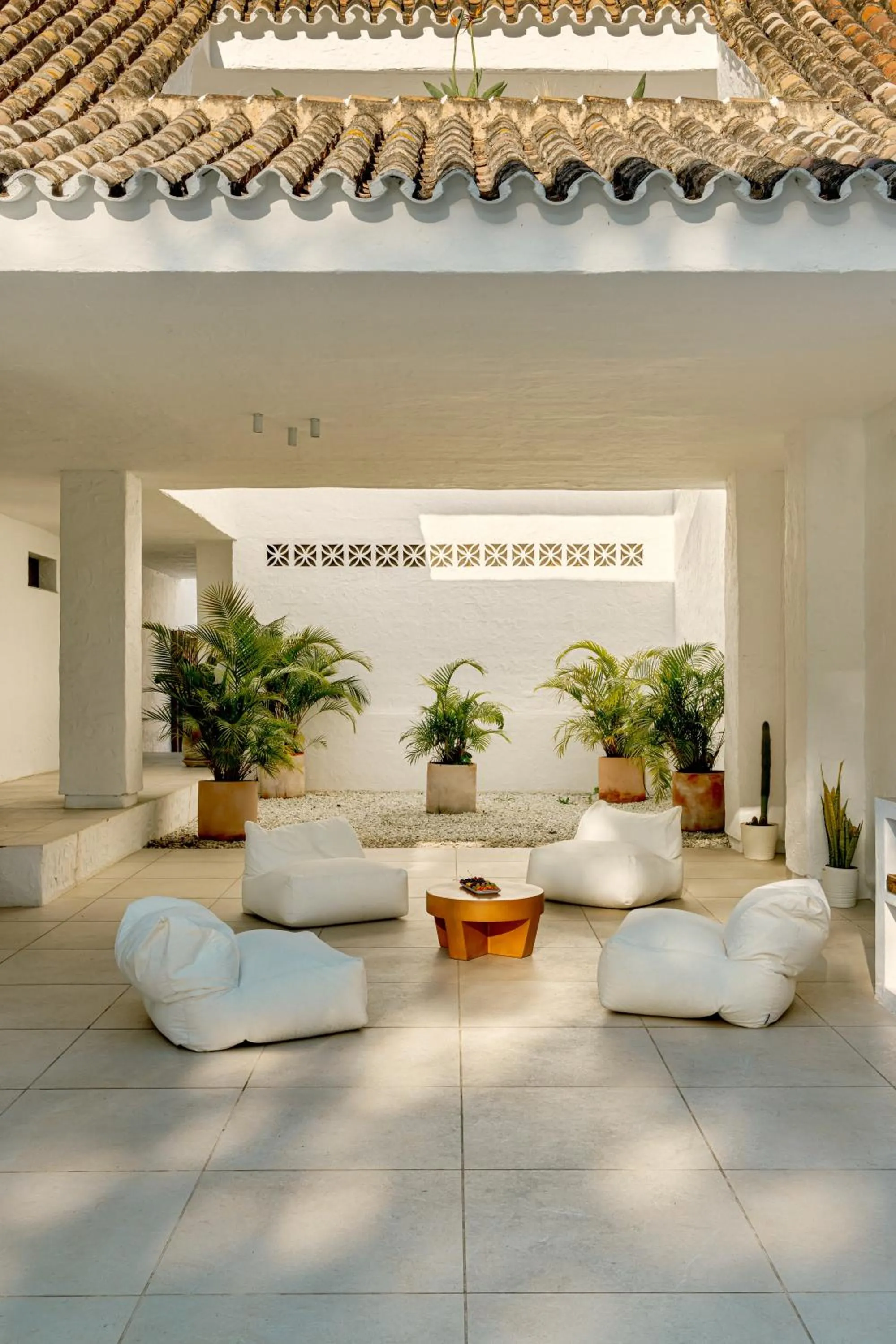 Patio in Anfitrión Villas & Suites