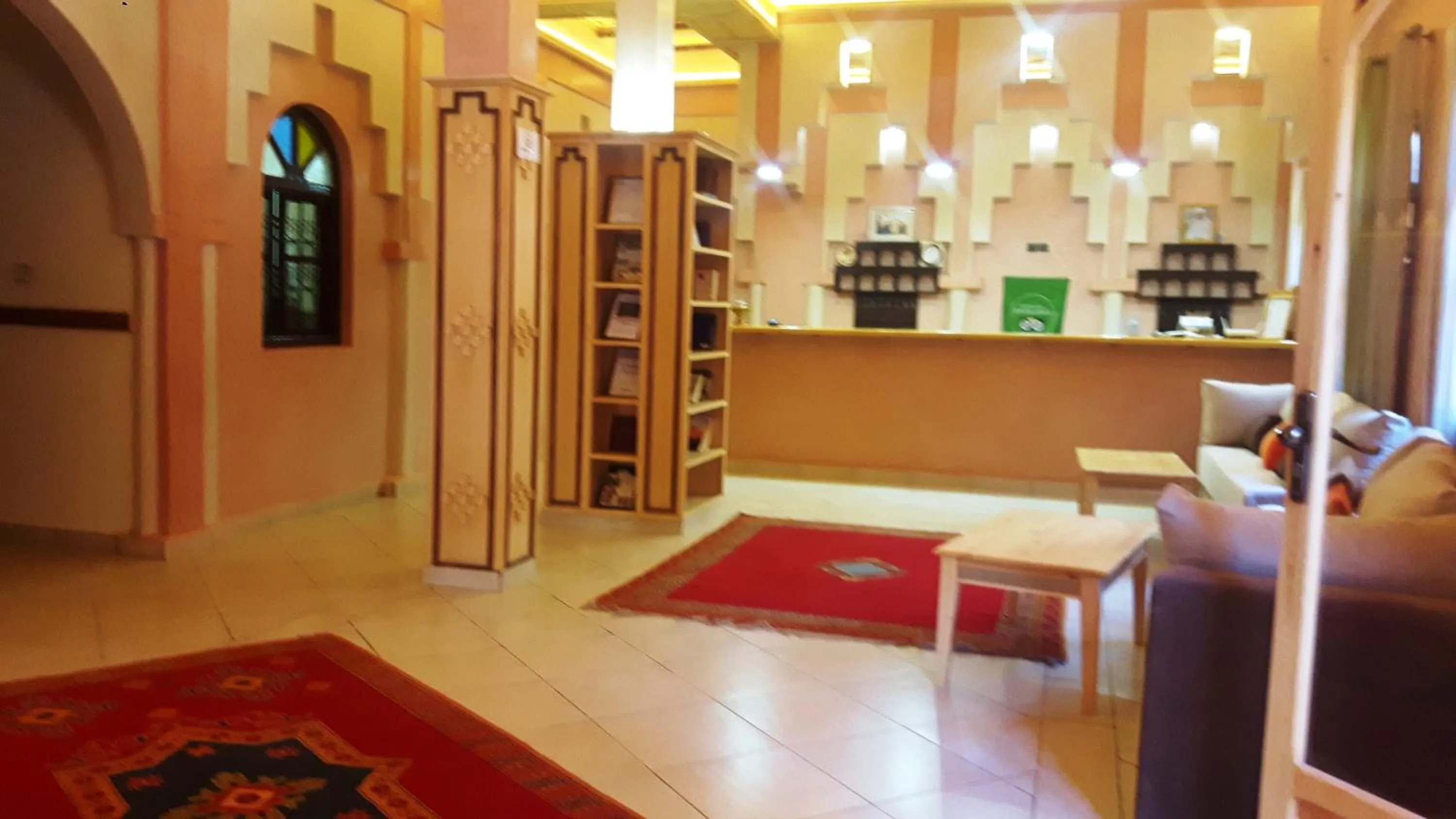 Lobby or reception in Kasbah Sirocco