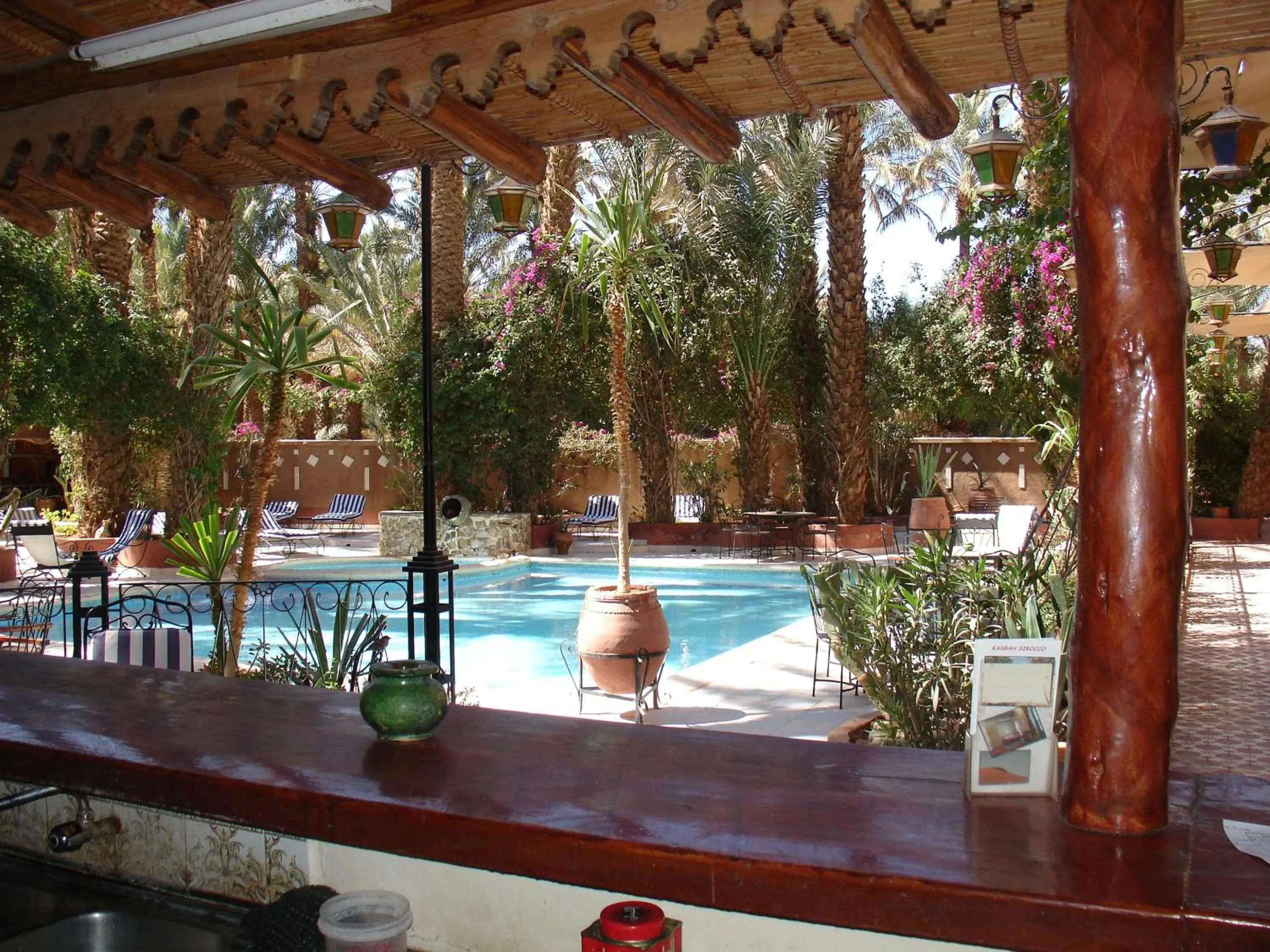 Lounge or bar in Kasbah Sirocco