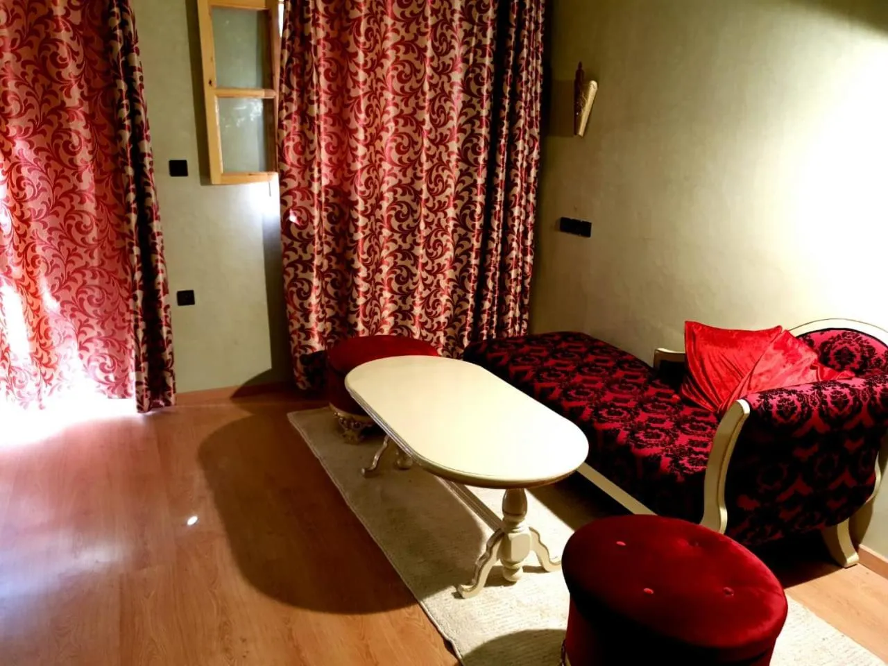 Living room in Kasbah Sirocco