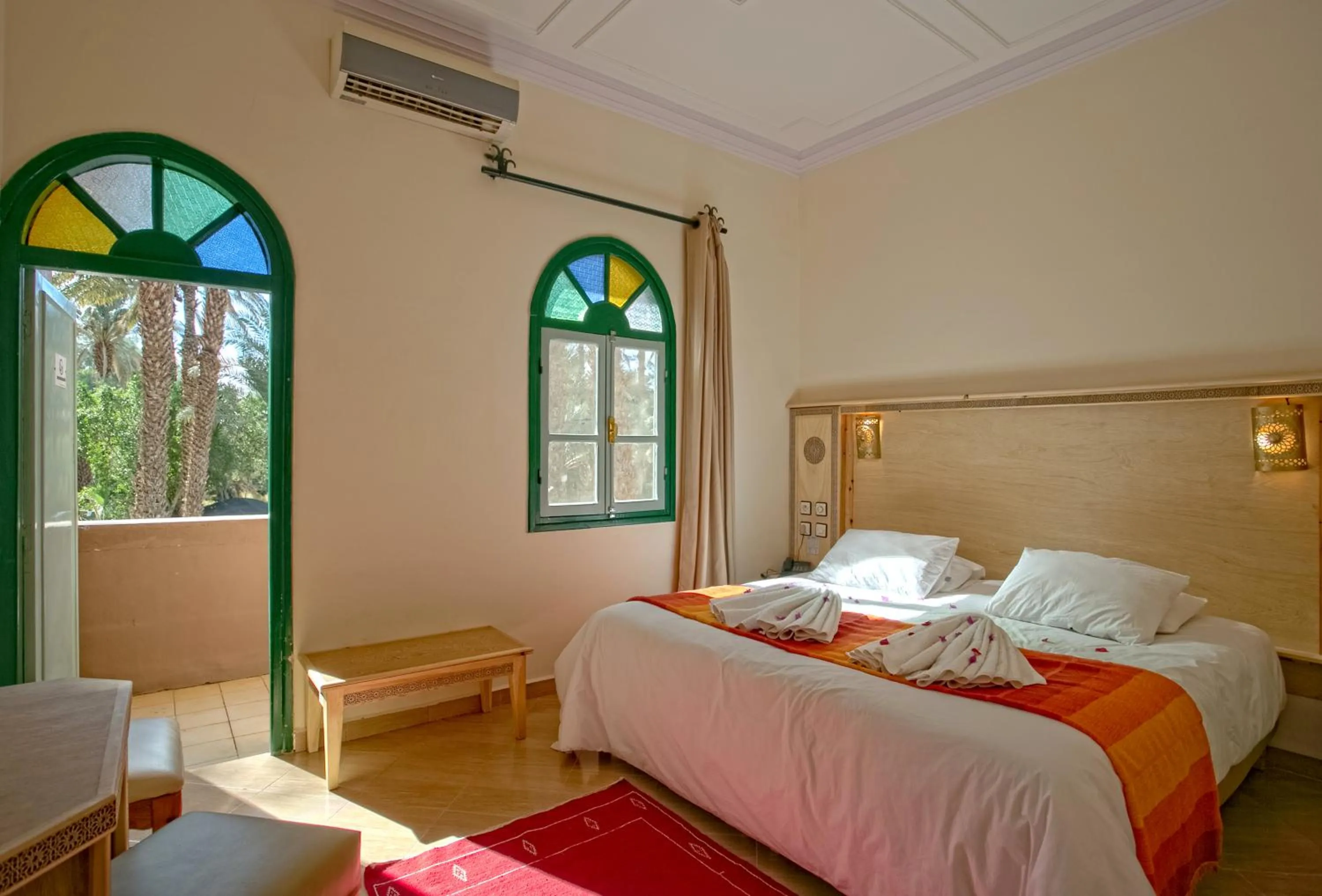 View (from property/room), Bed in Kasbah Sirocco