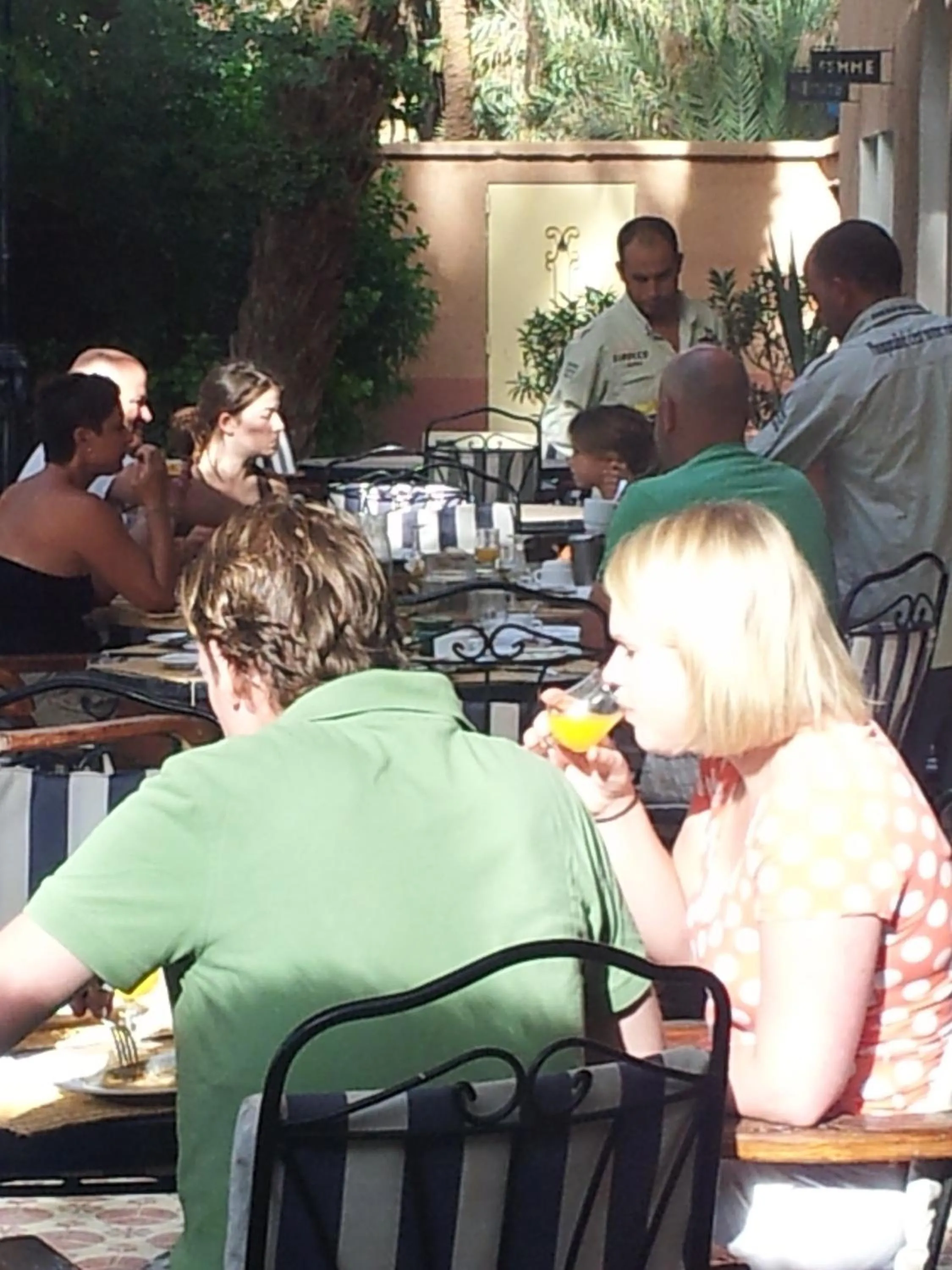 Food in Kasbah Sirocco