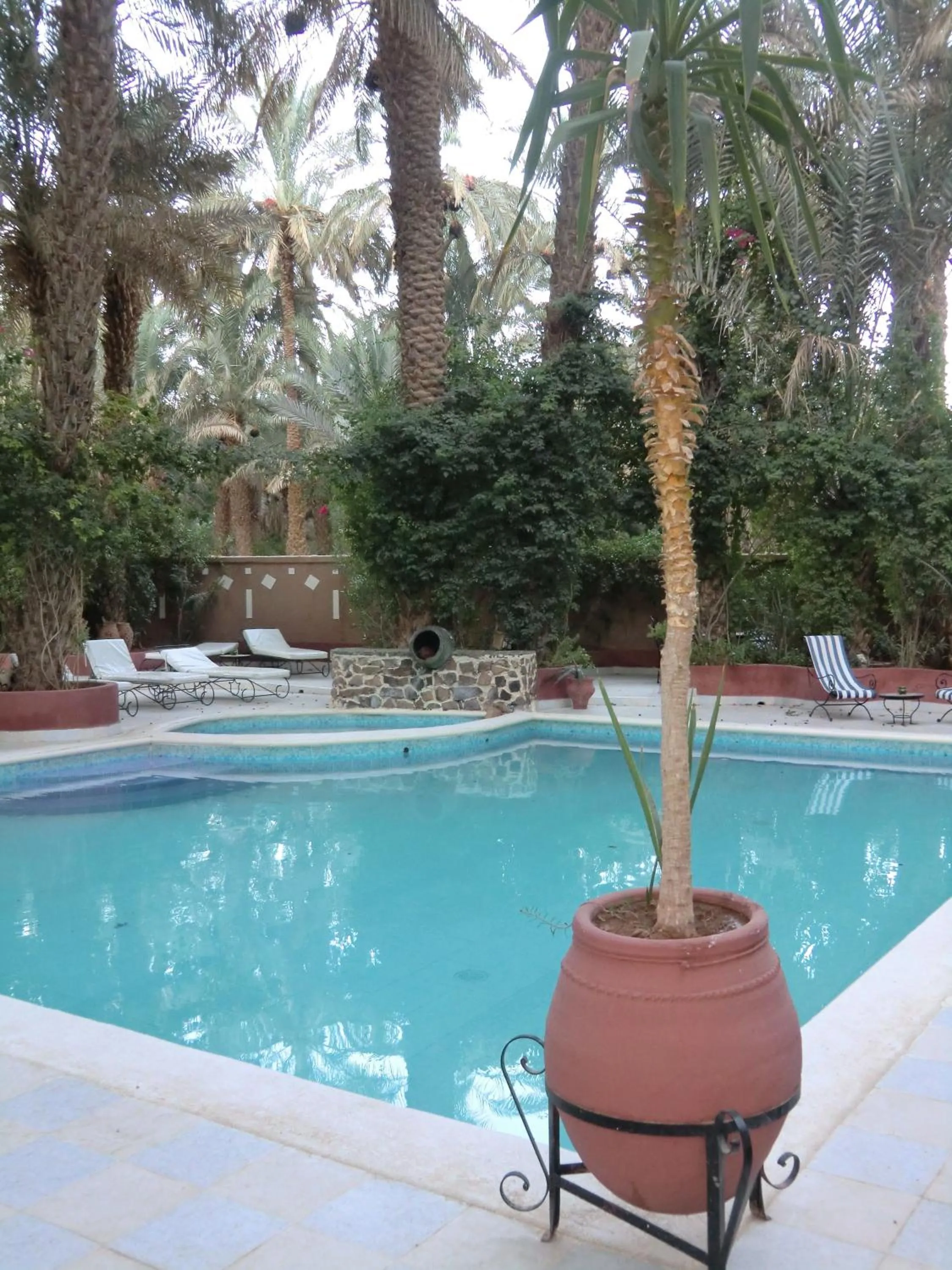 Swimming pool in Kasbah Sirocco