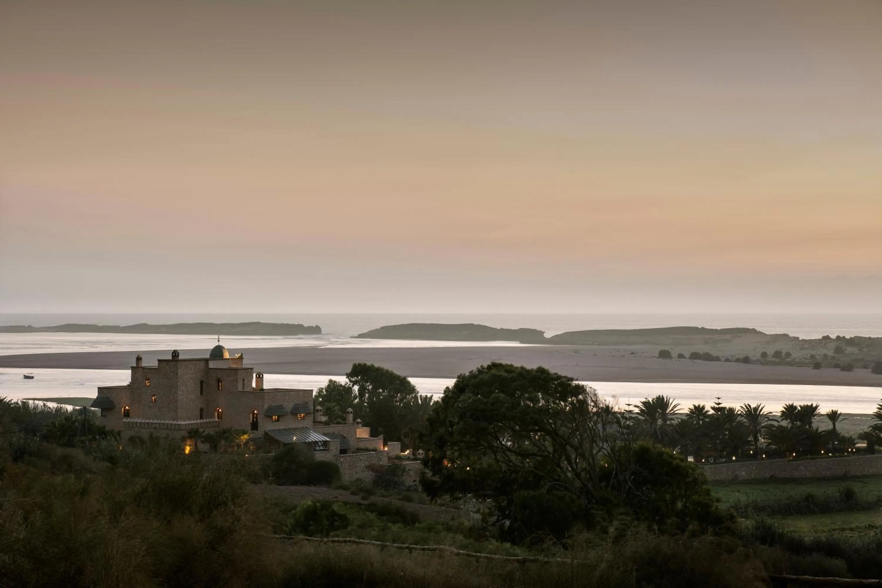 Natural landscape in La Sultana Oualidia
