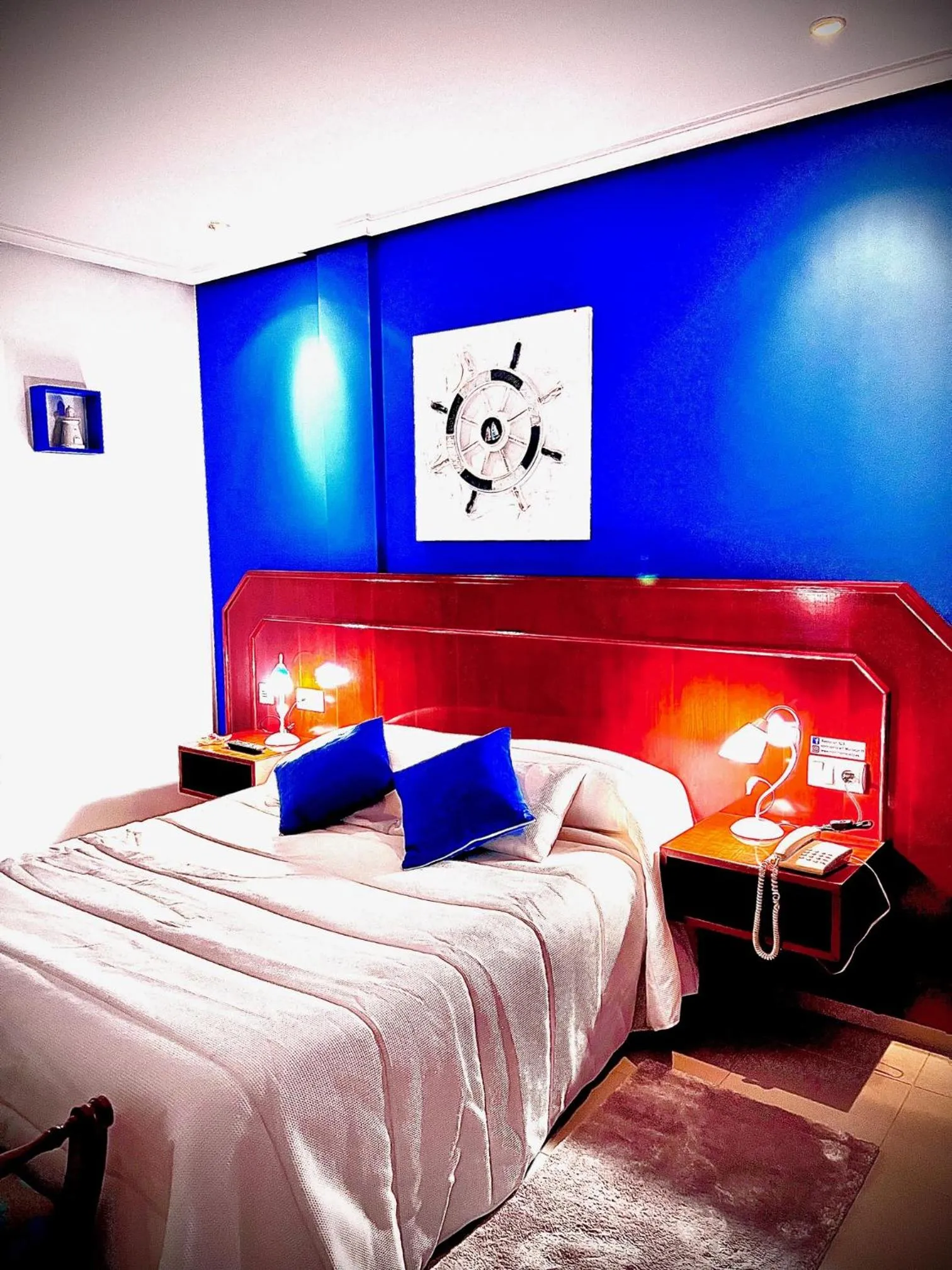 Bed in Motel Montecarlo