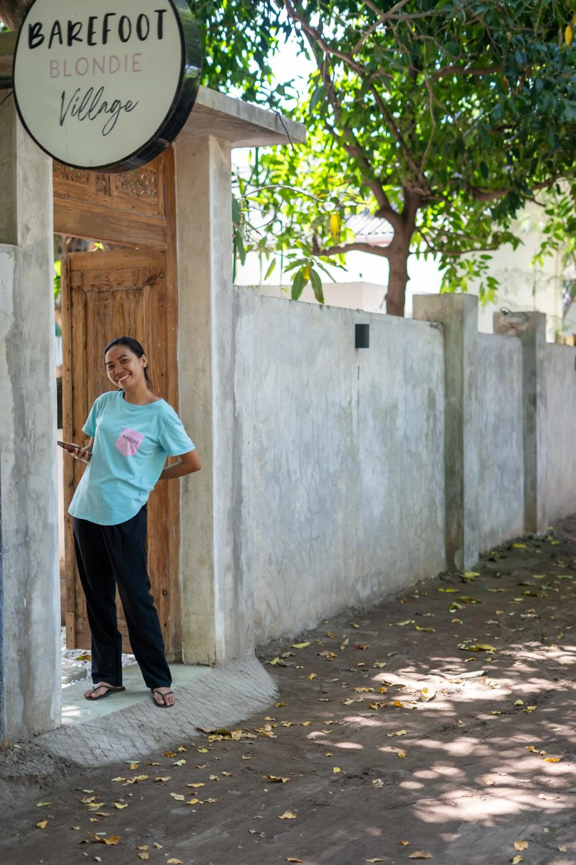 Property building in The Barefoot Blondie Village