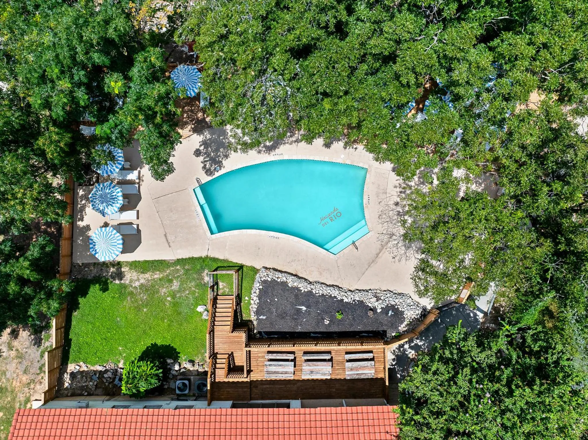 Swimming pool in Hacienda del Rio