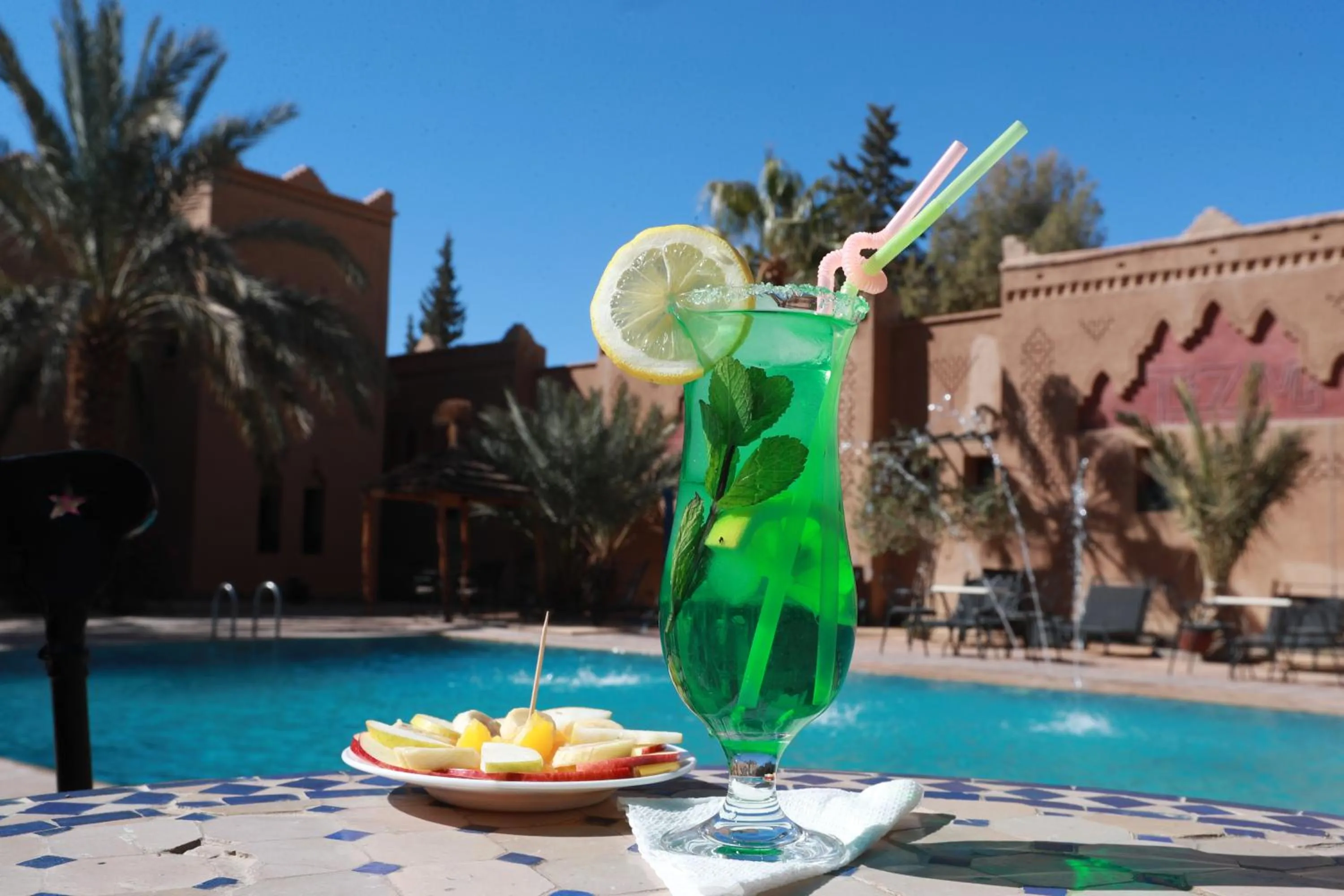 Drinks in Kasbah Tizimi