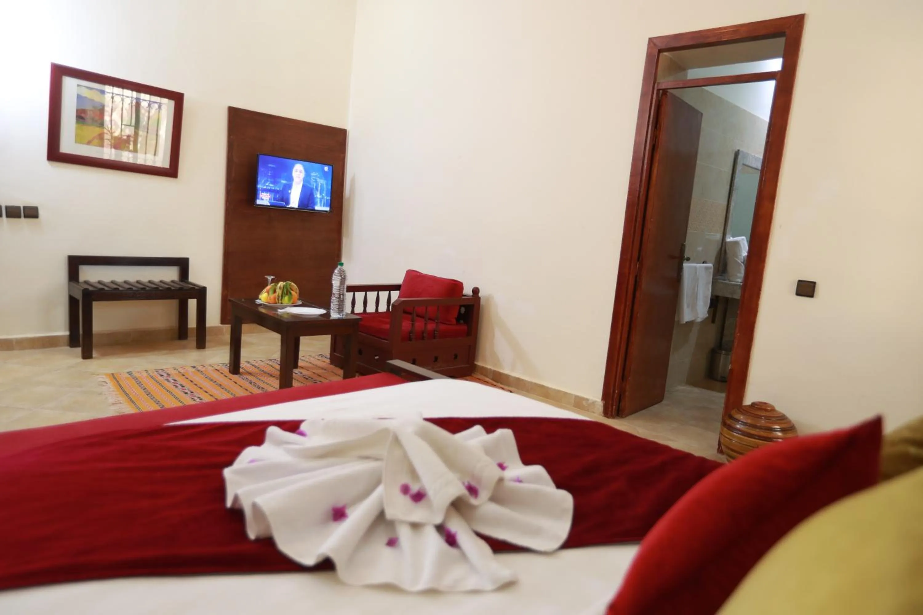 TV and multimedia, Bed in Kasbah Tizimi