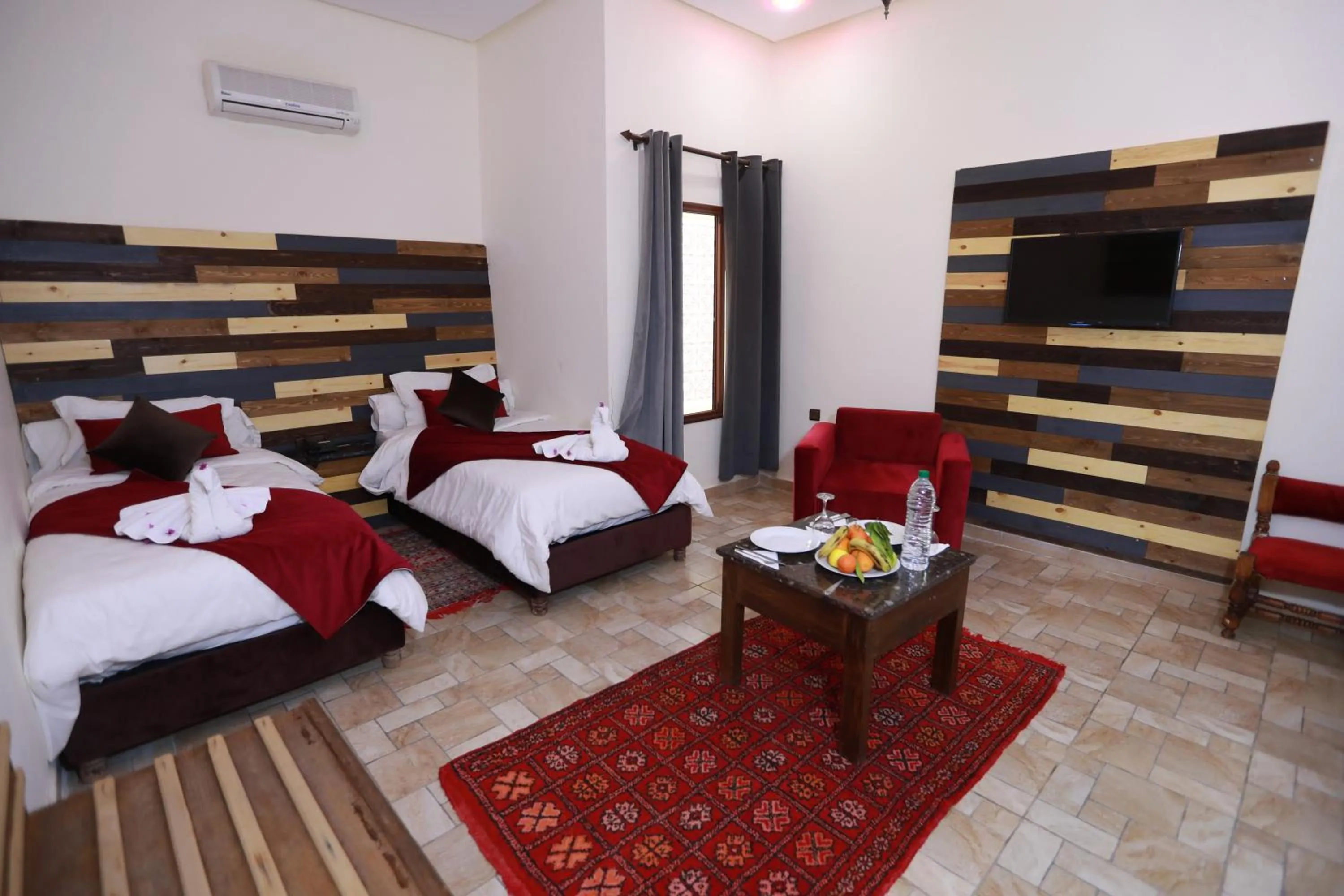 Bedroom, Bed in Kasbah Tizimi