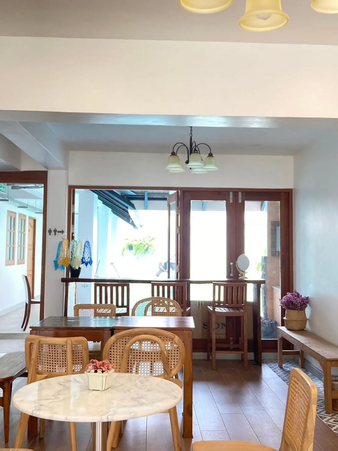 Property building in Valentier Cafe and Hotel