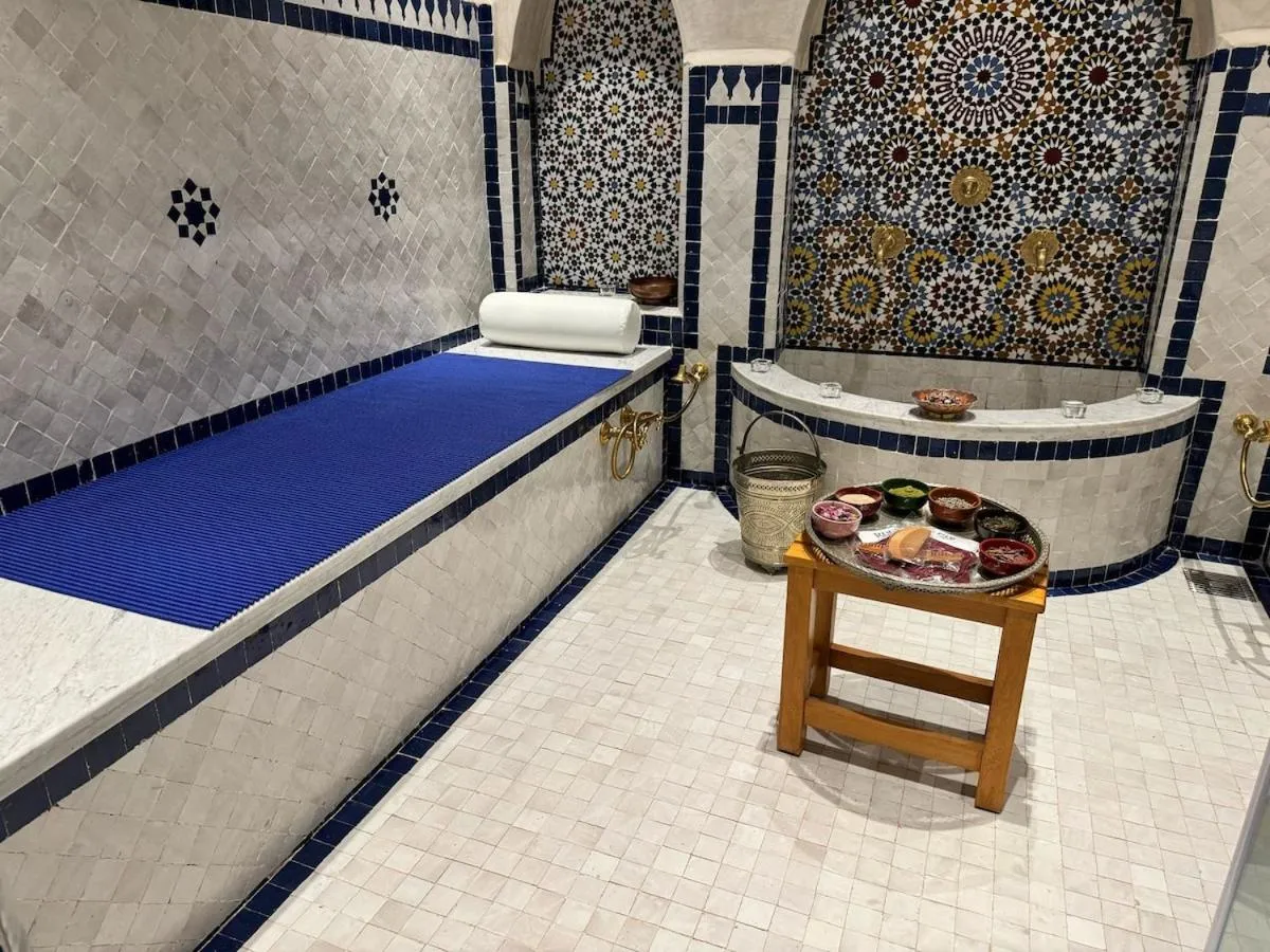 Bed in Riad Dar Laura