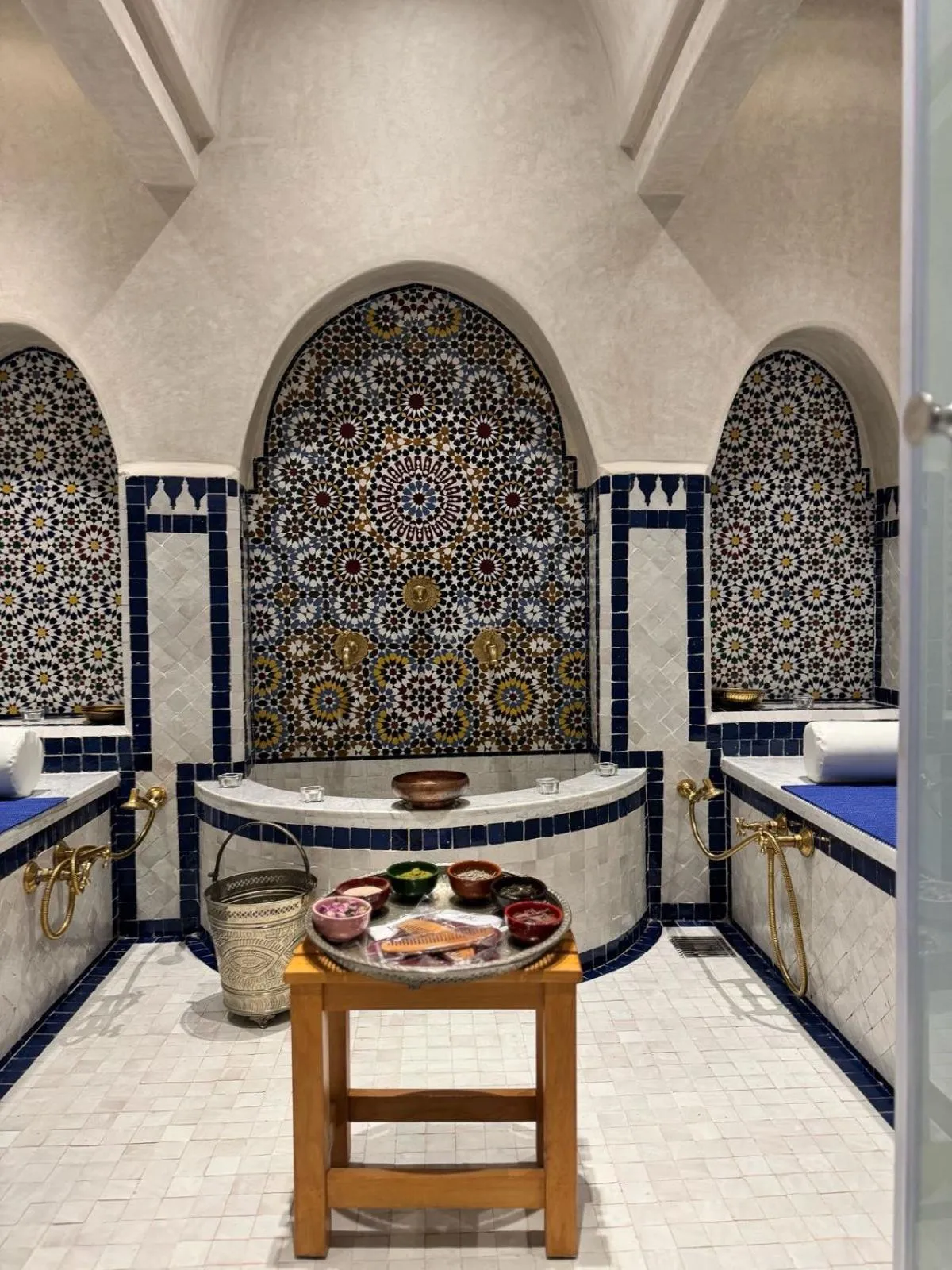 Steam room, Bed in Riad Dar Laura