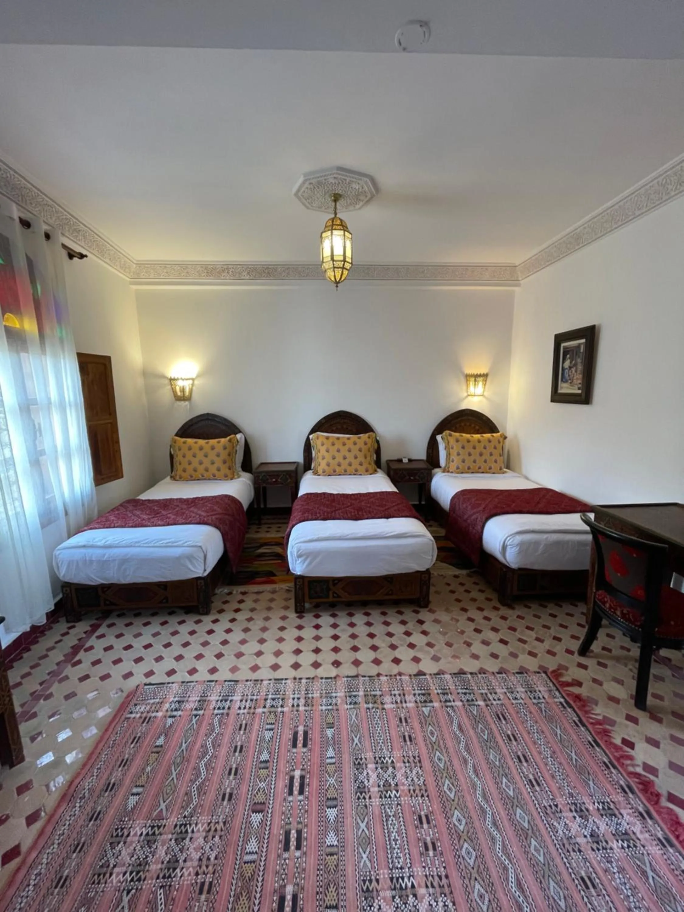 Superior Triple Room in Riad Dar Laura