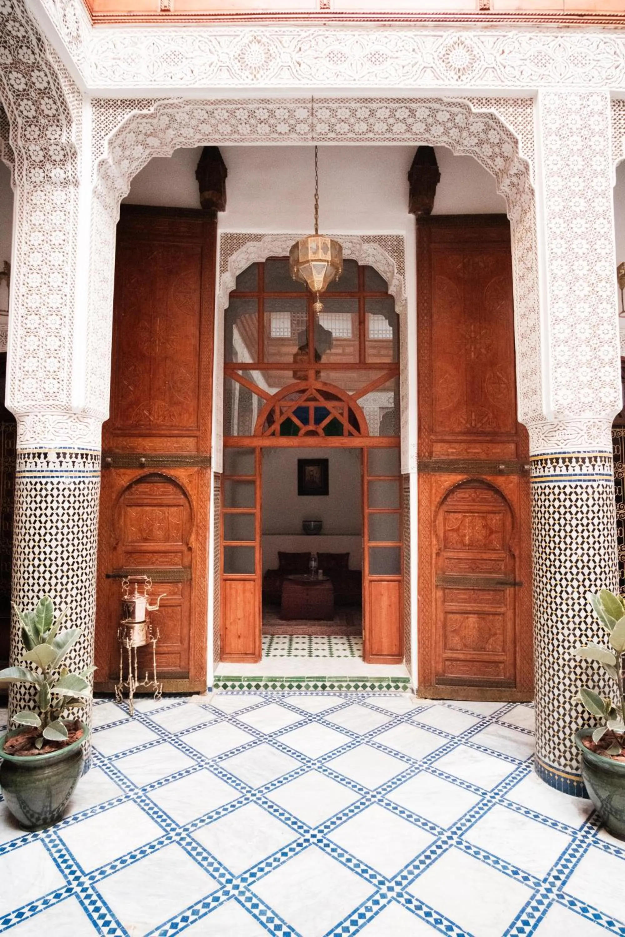 Facade/entrance in Riad Dar Laura