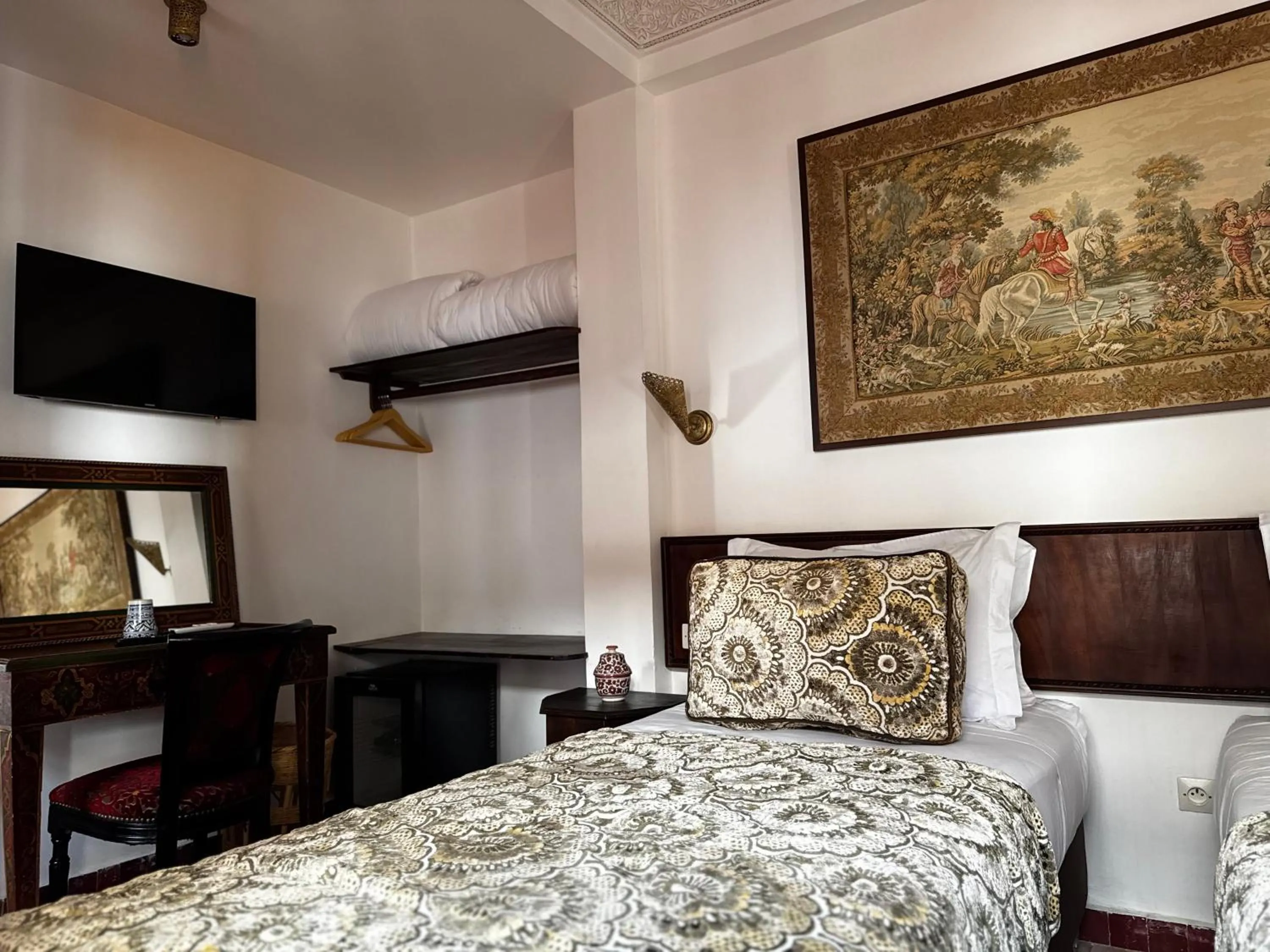 Bed in Riad Dar Laura