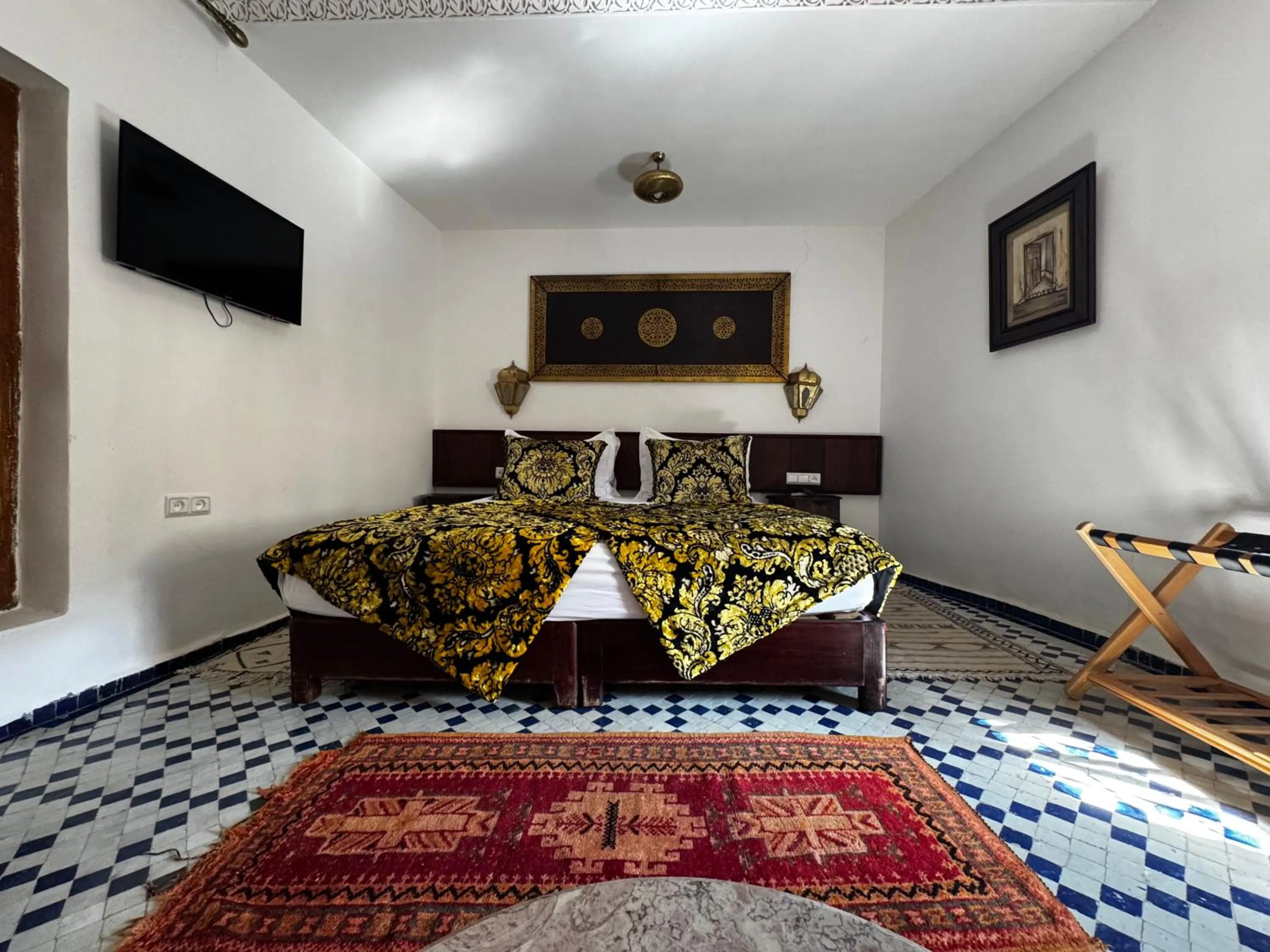 Bedroom in Riad Dar Laura