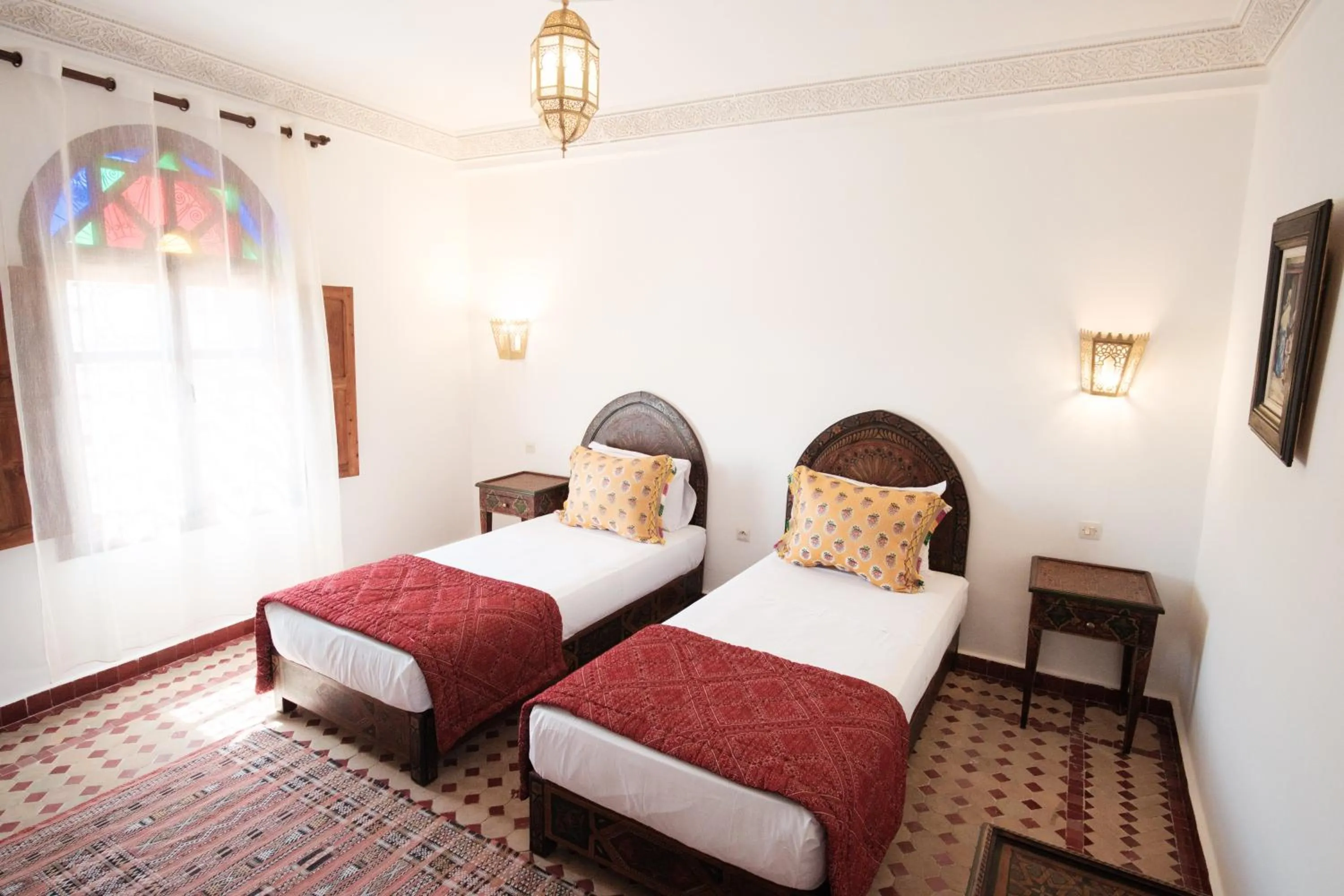 Bedroom, Bed in Riad Dar Laura