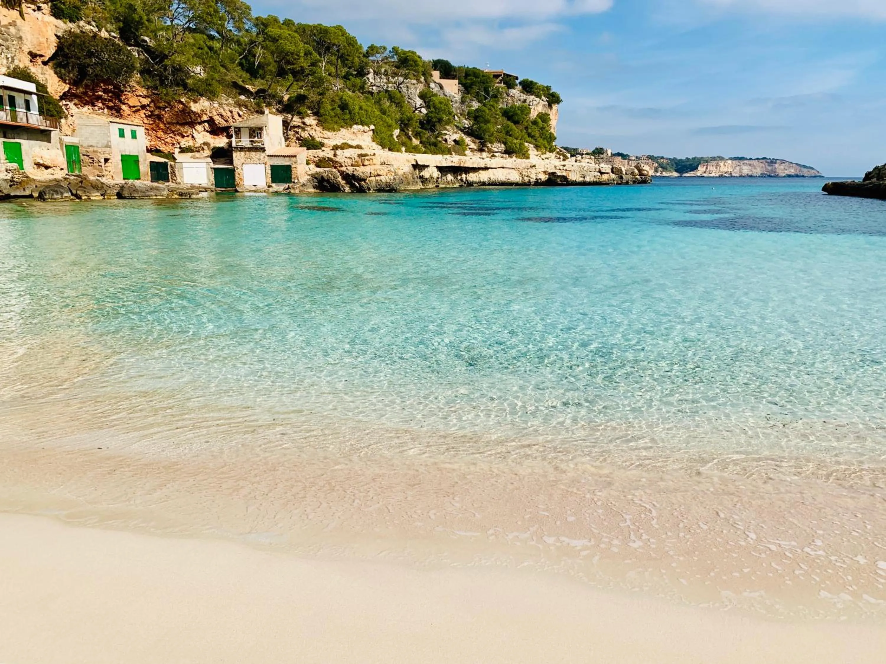 Beach in Hostal Cala Llombards