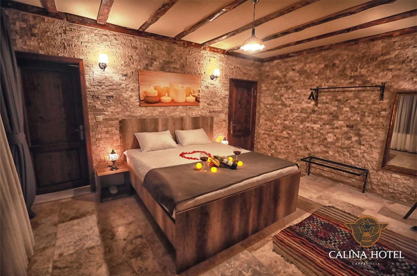 Bed in Calina Capadocia