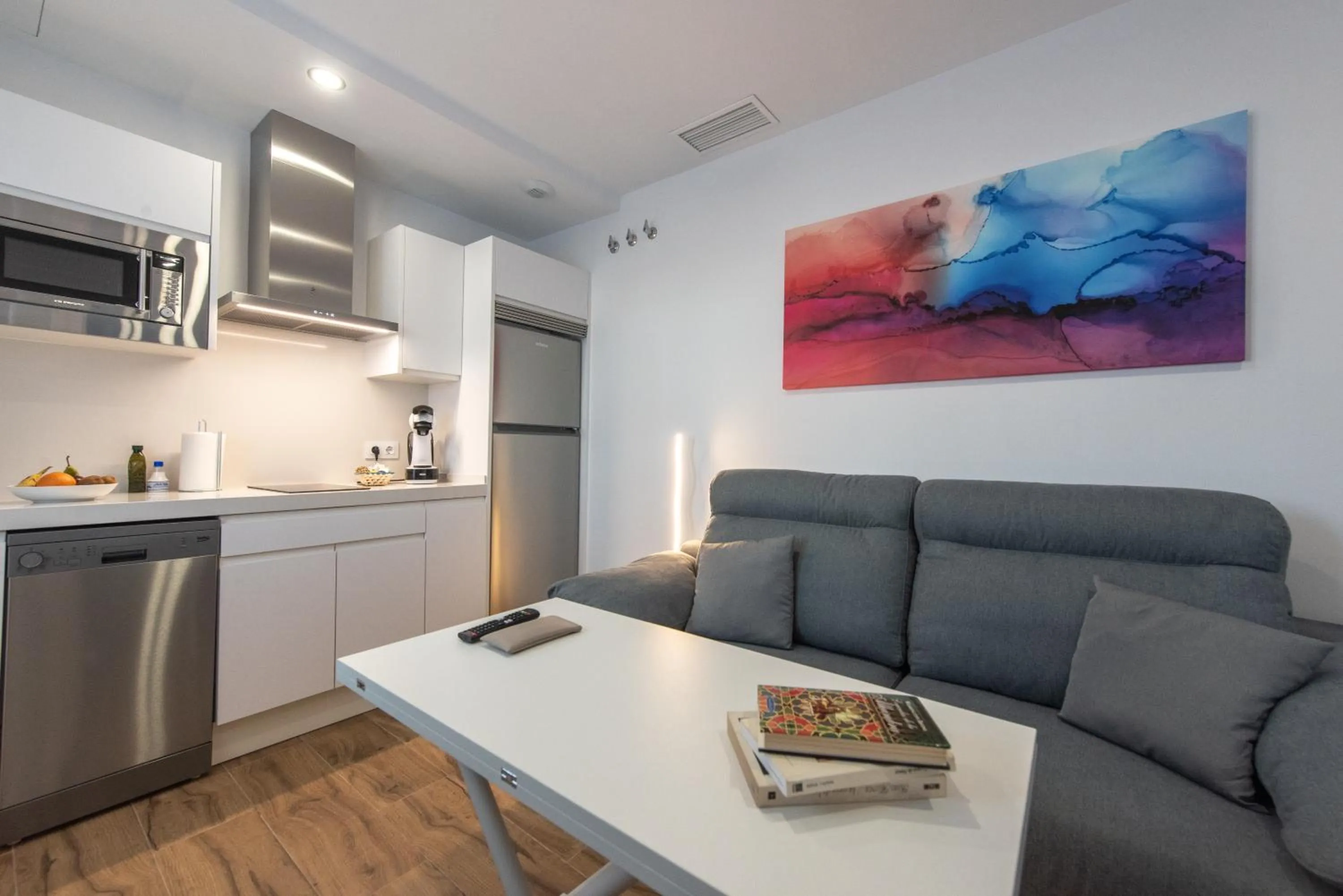 Living room in Apartamentos Santa María 15