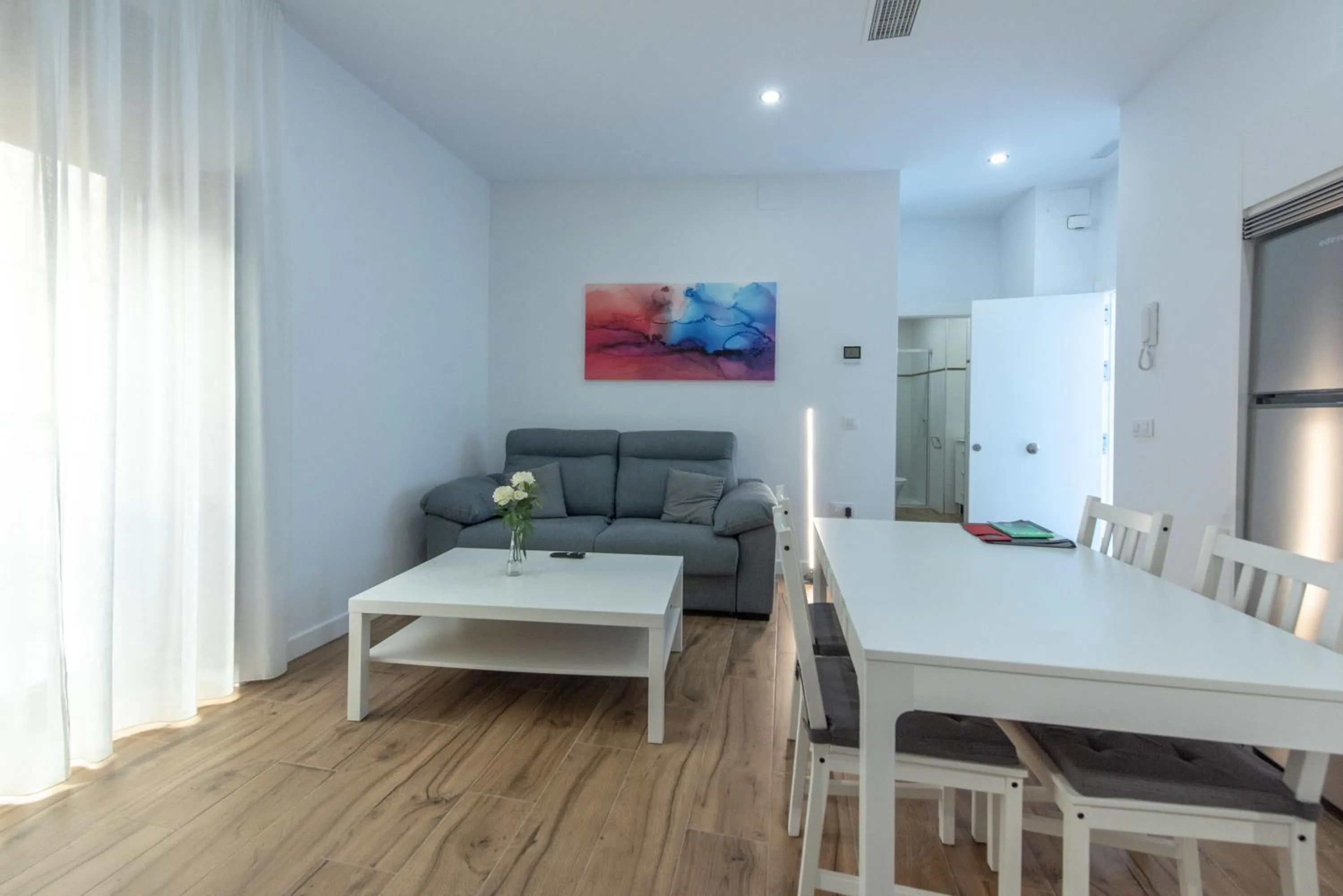 Living room in Apartamentos Santa María 15