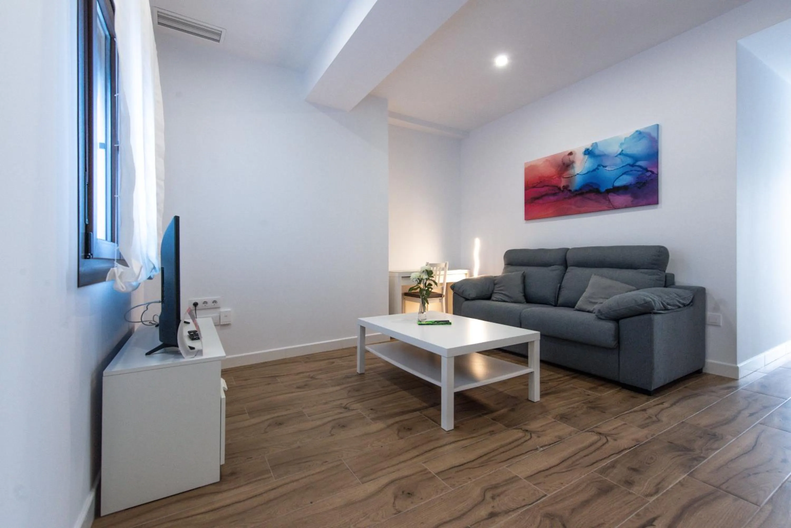 Living room in Apartamentos Santa María 15