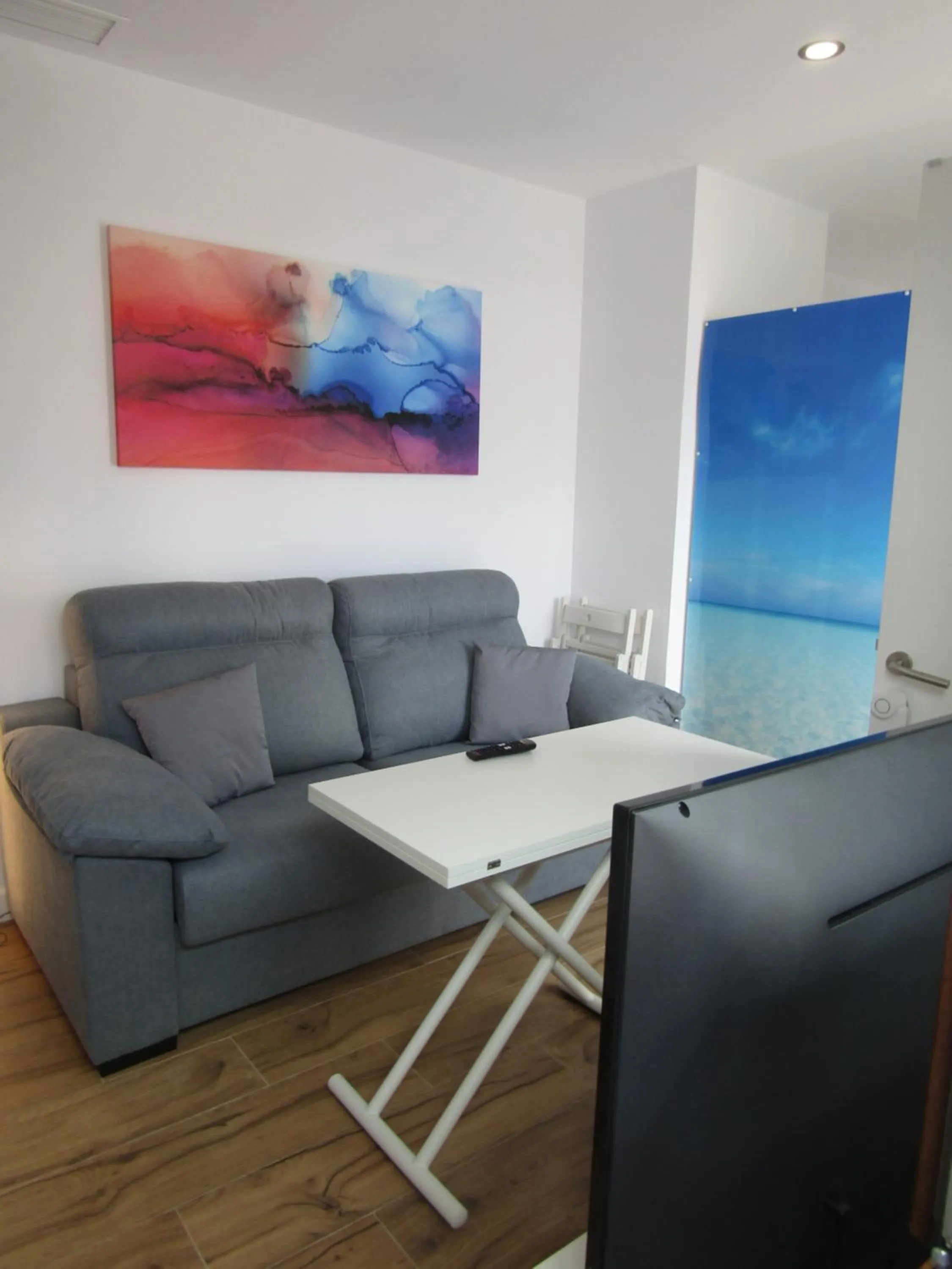 Living room in Apartamentos Santa María 15