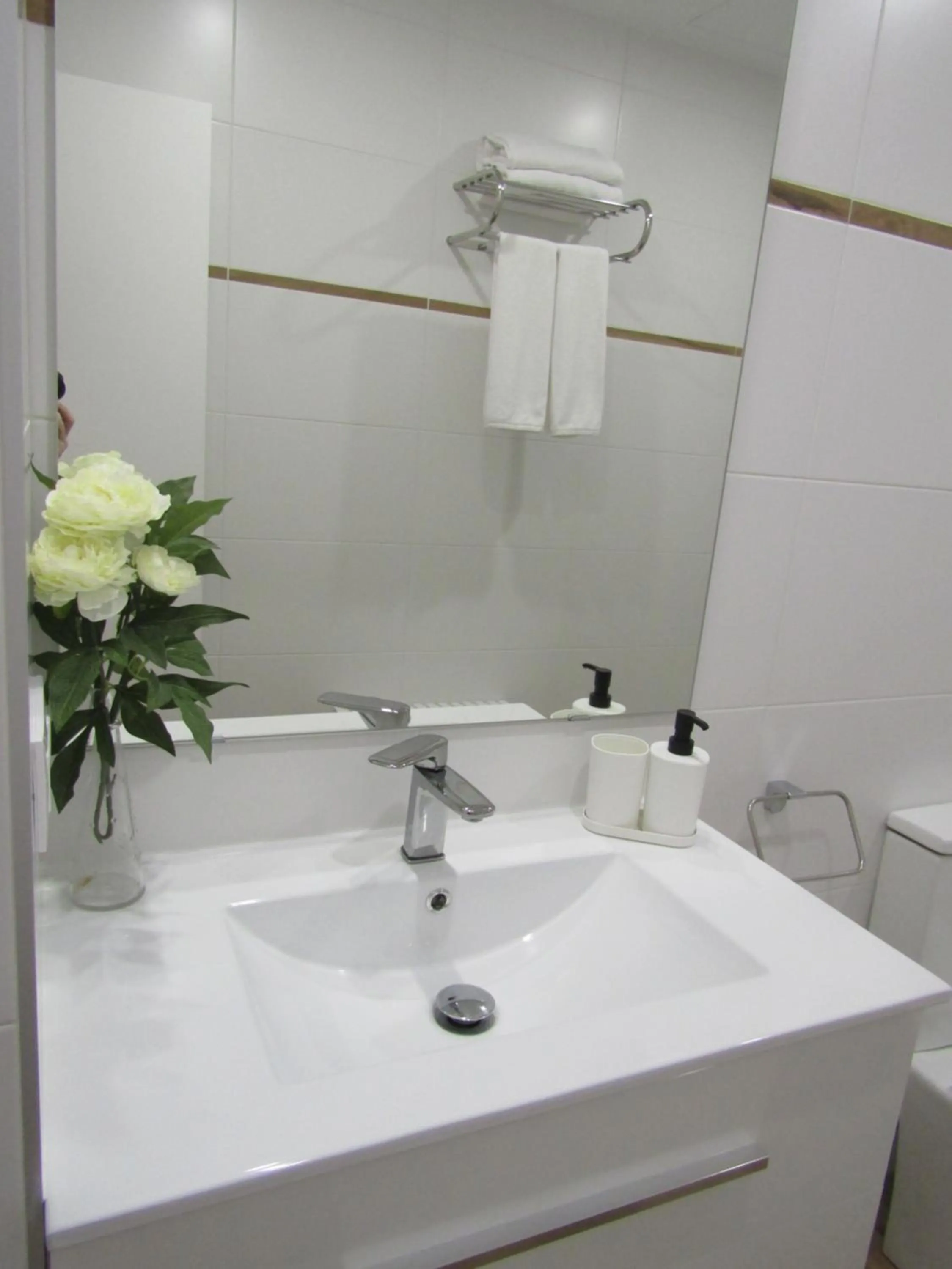 Bathroom in Apartamentos Santa María 15