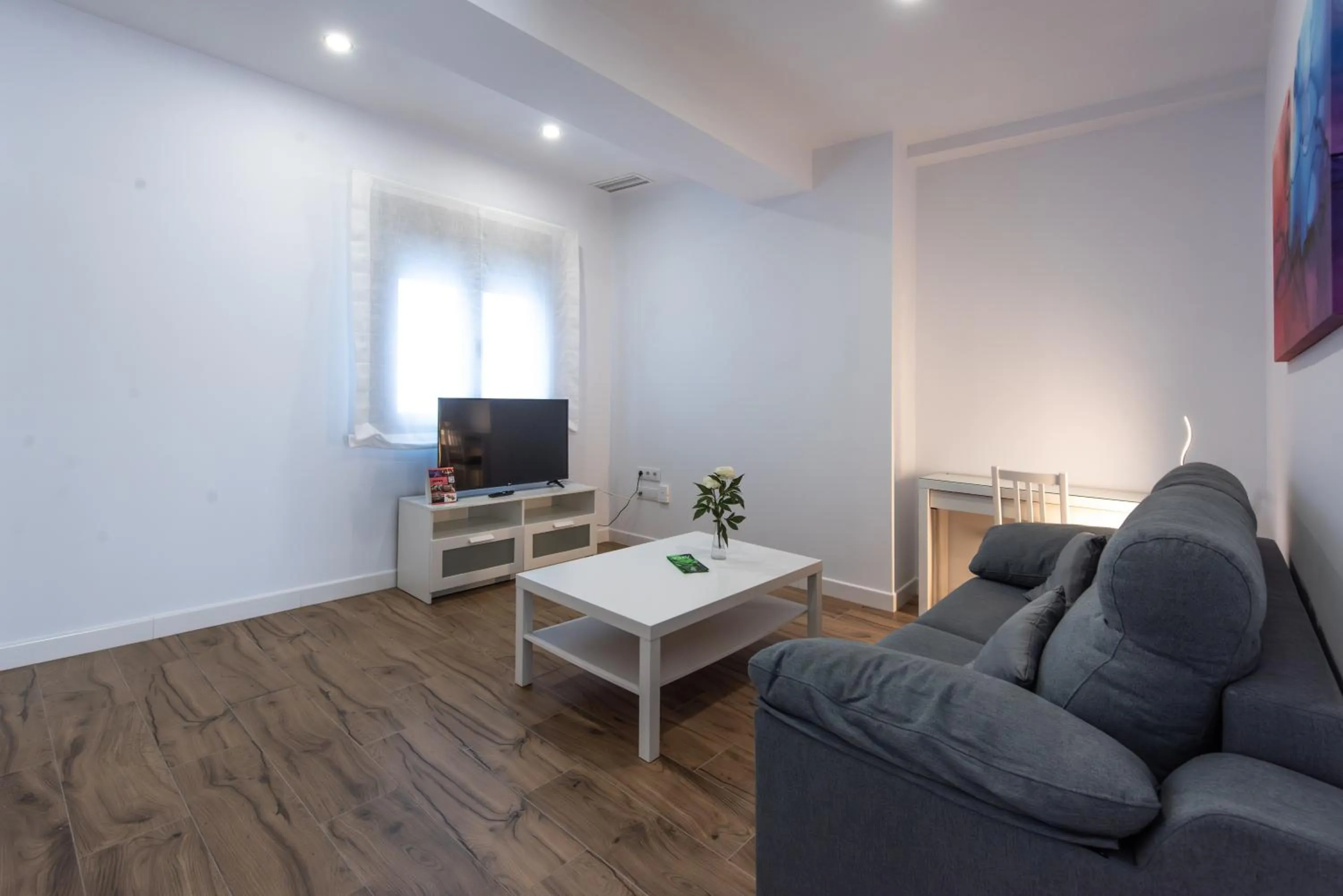 Living room in Apartamentos Santa María 15