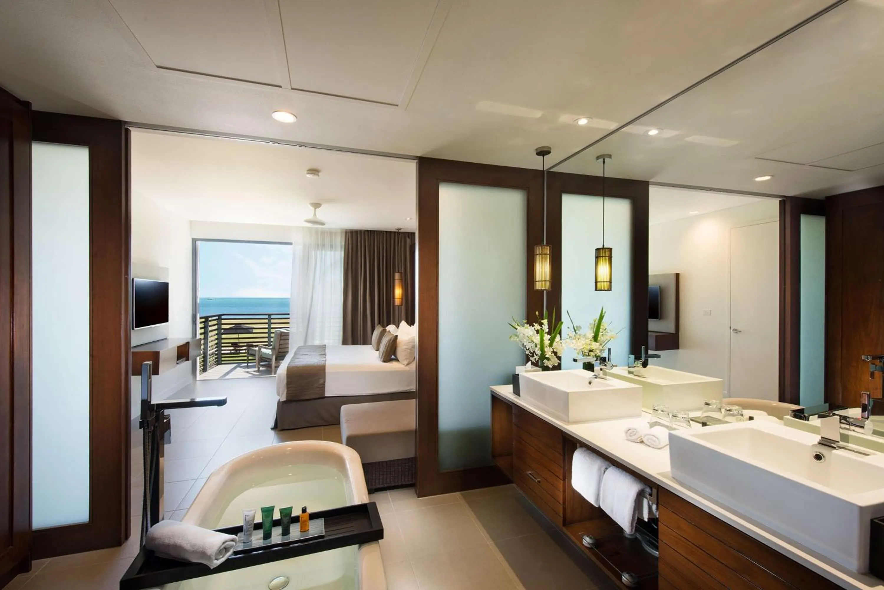 Bathroom in Hilton Fiji Beach Resort and Spa