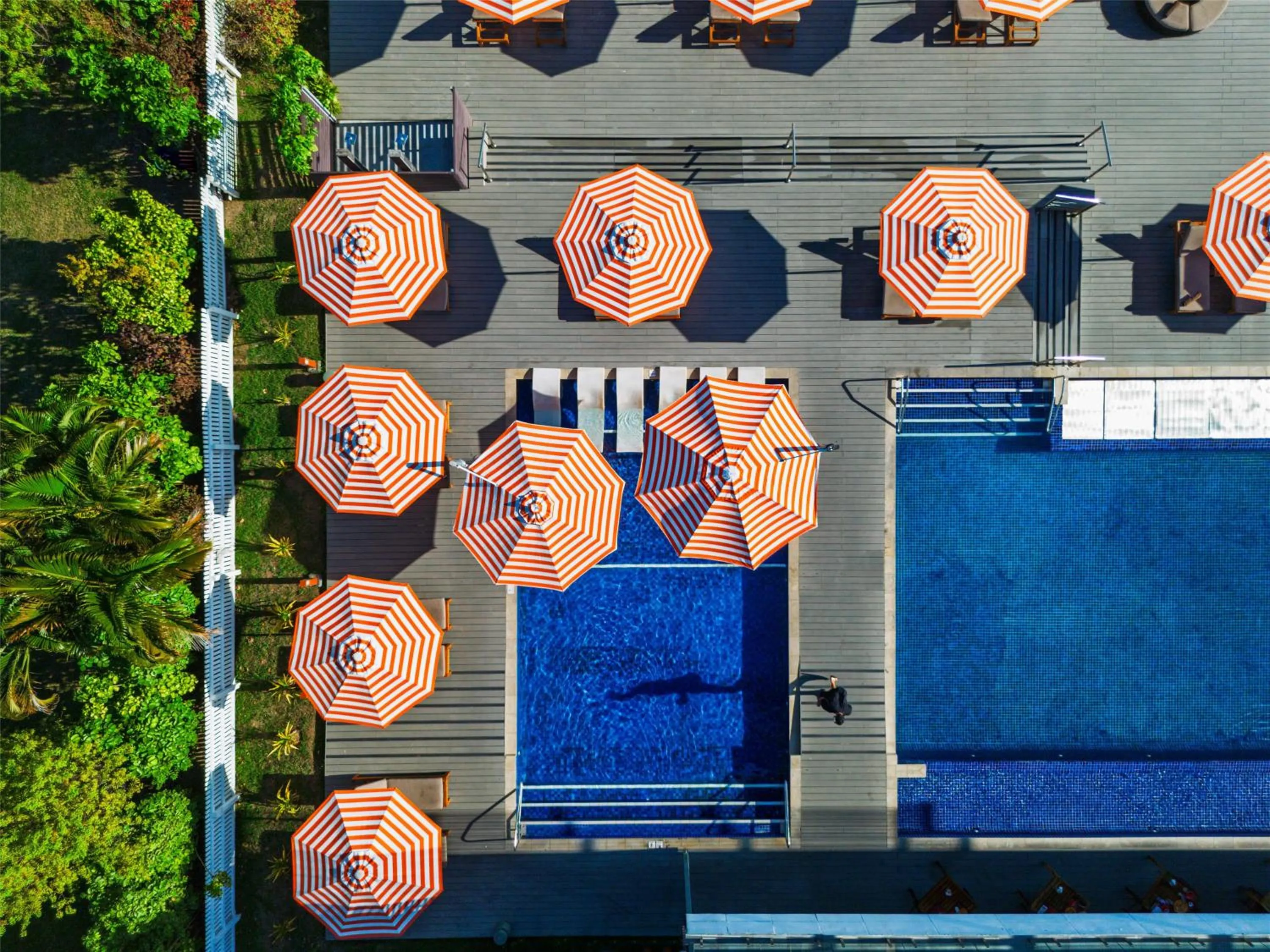 Pool view in Hilton Fiji Beach Resort and Spa