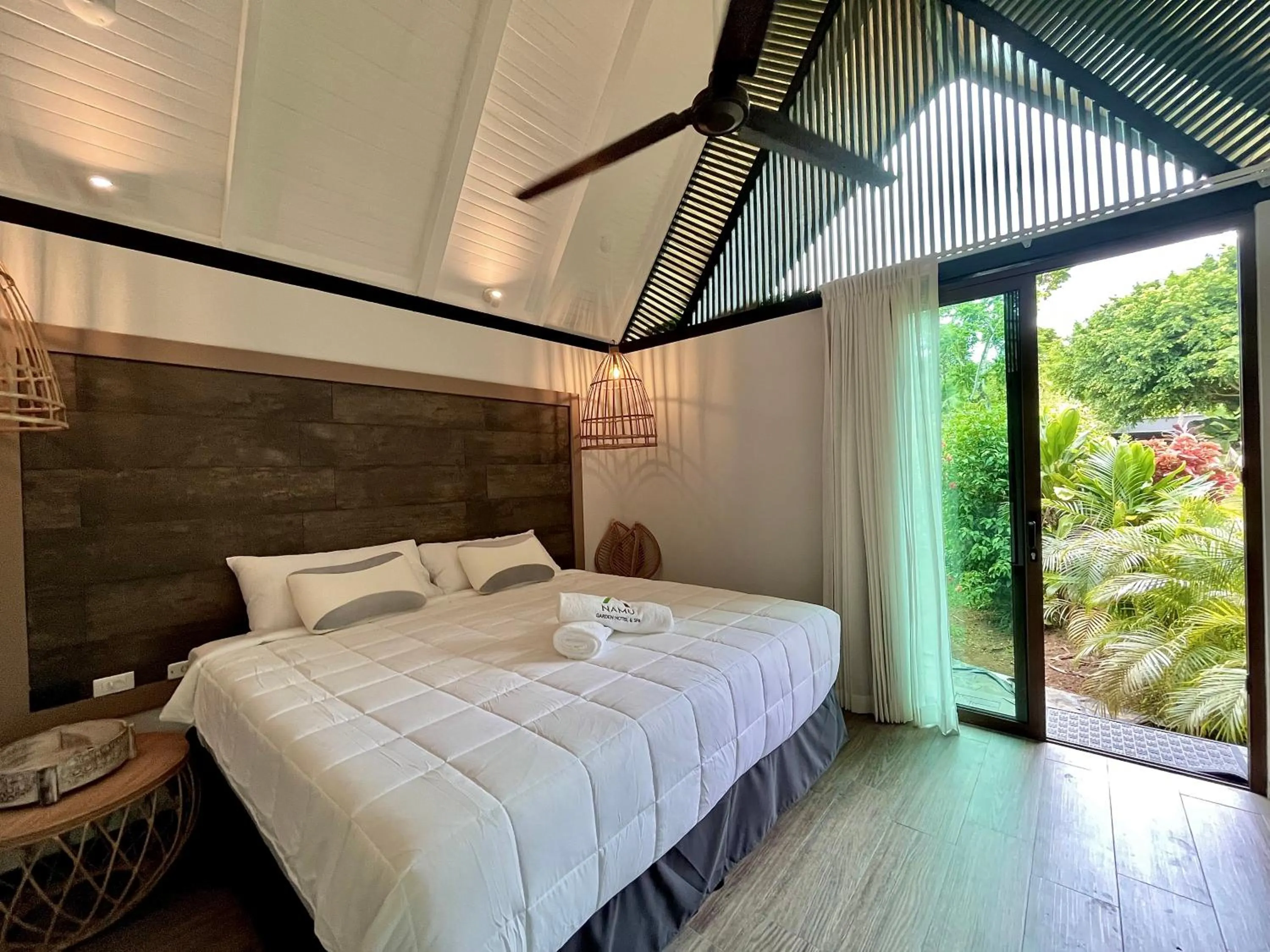 Bed in Namu Garden Hotel & Spa - Adults Only