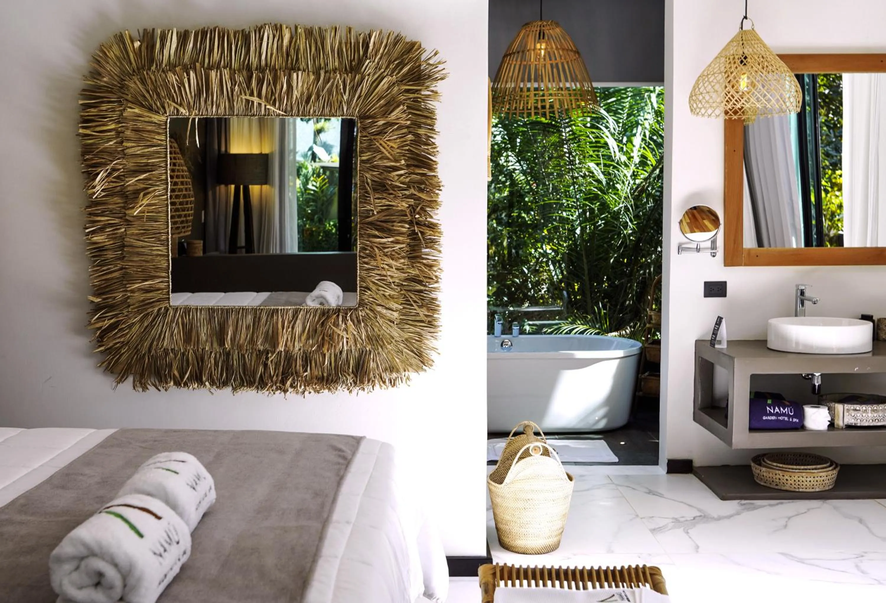 Photo of the whole room, Bed in Namu Garden Hotel & Spa - Adults Only