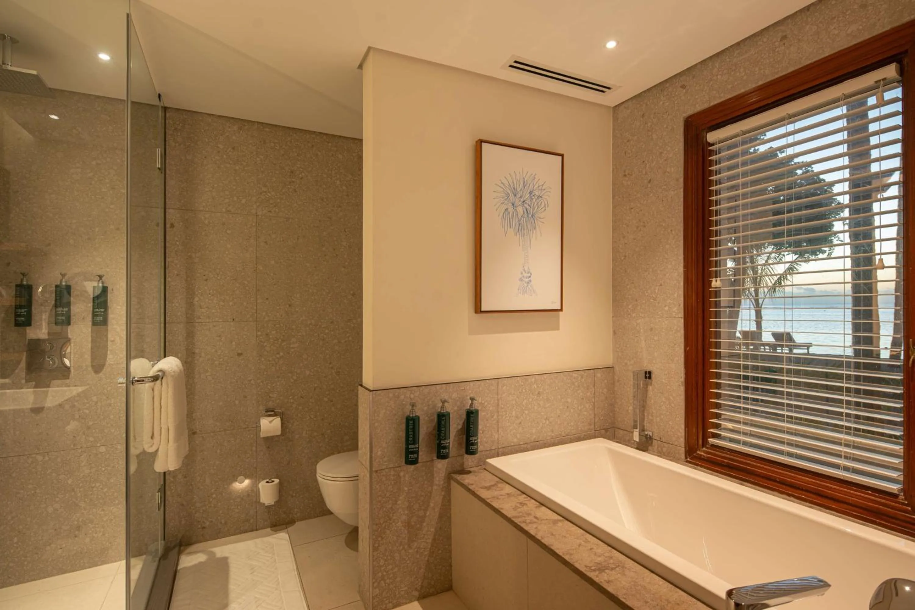 Bathroom in Hilton Mauritius Resort & Spa