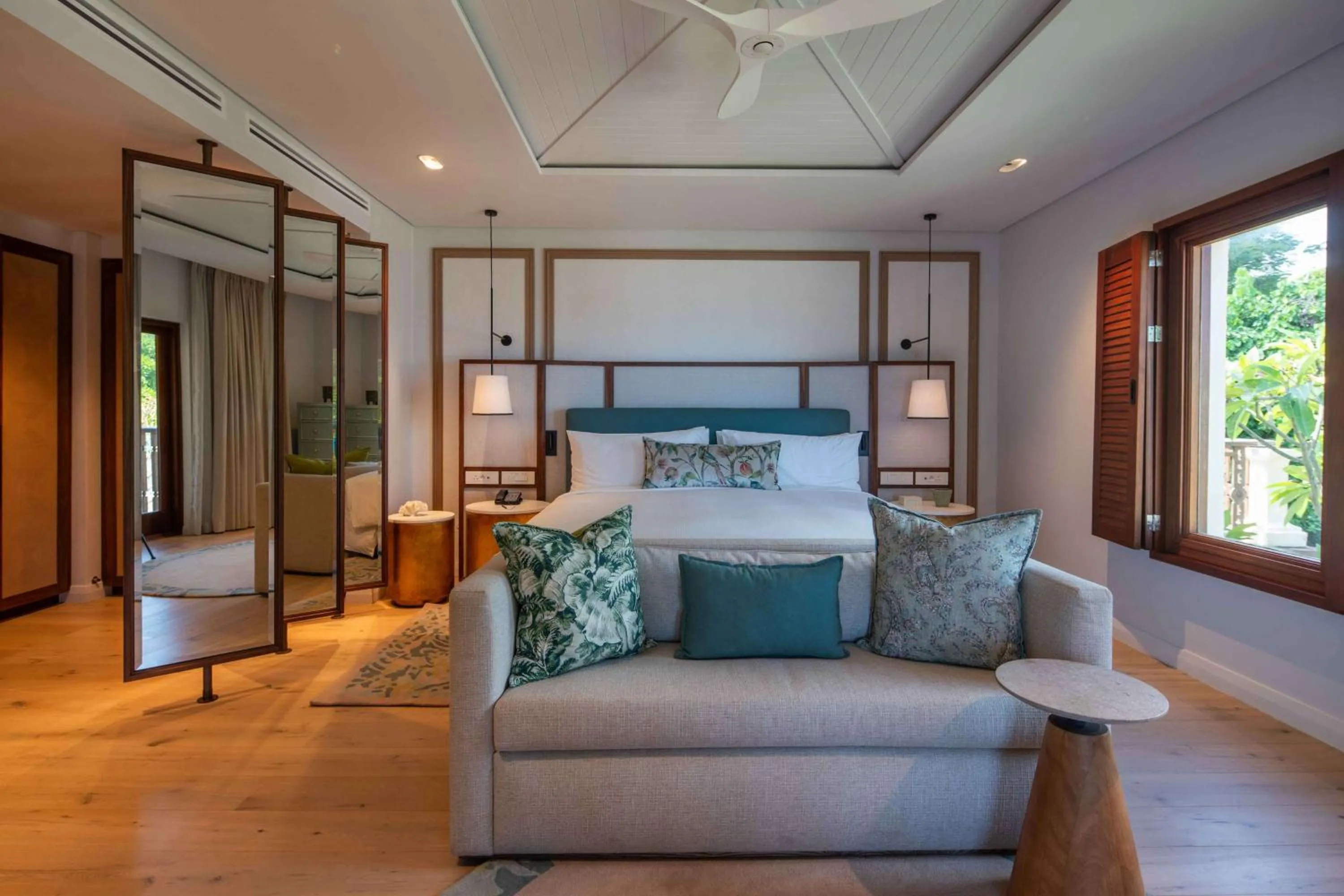 Living room in Hilton Mauritius Resort & Spa