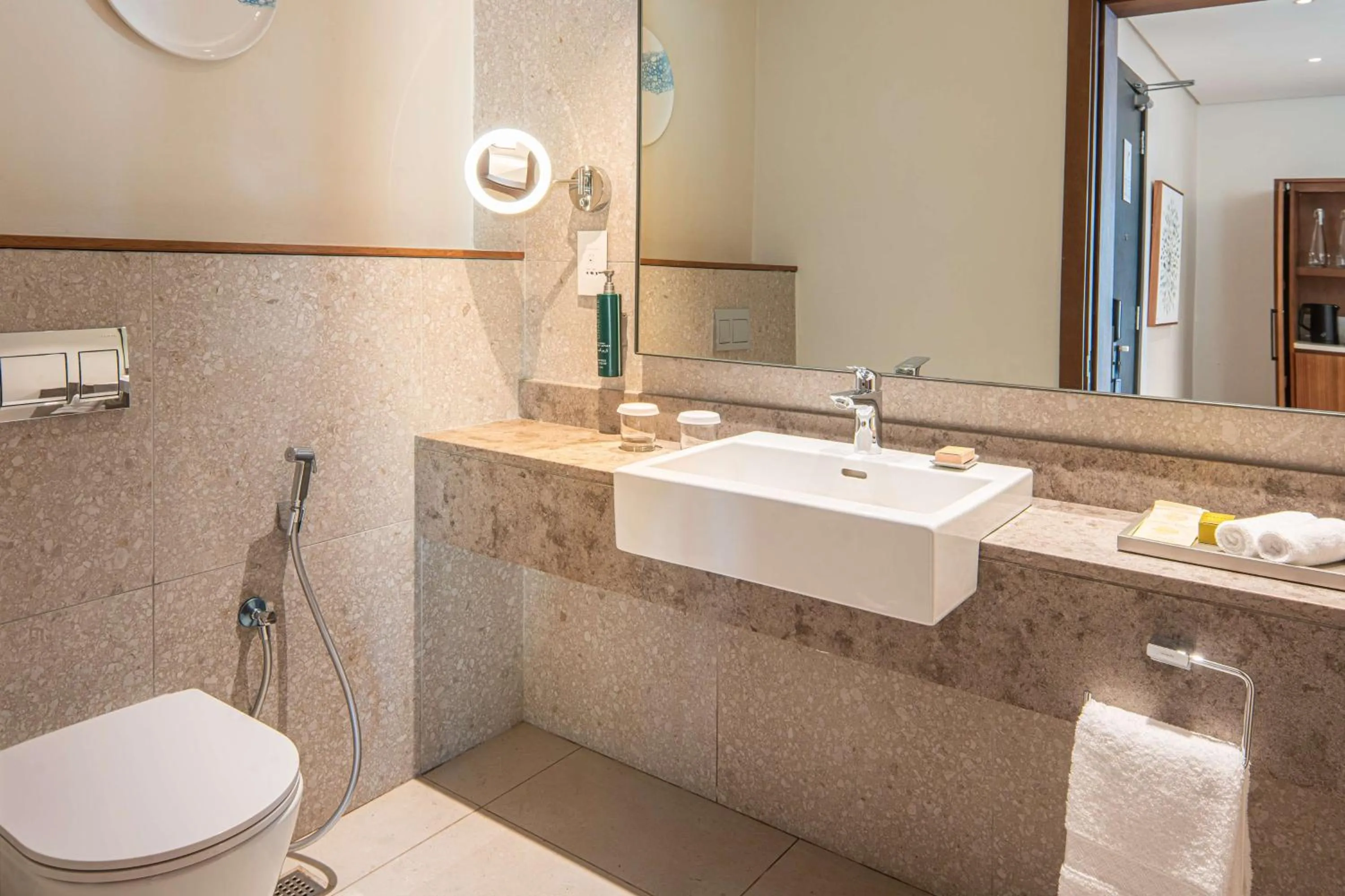 Bathroom in Hilton Mauritius Resort & Spa