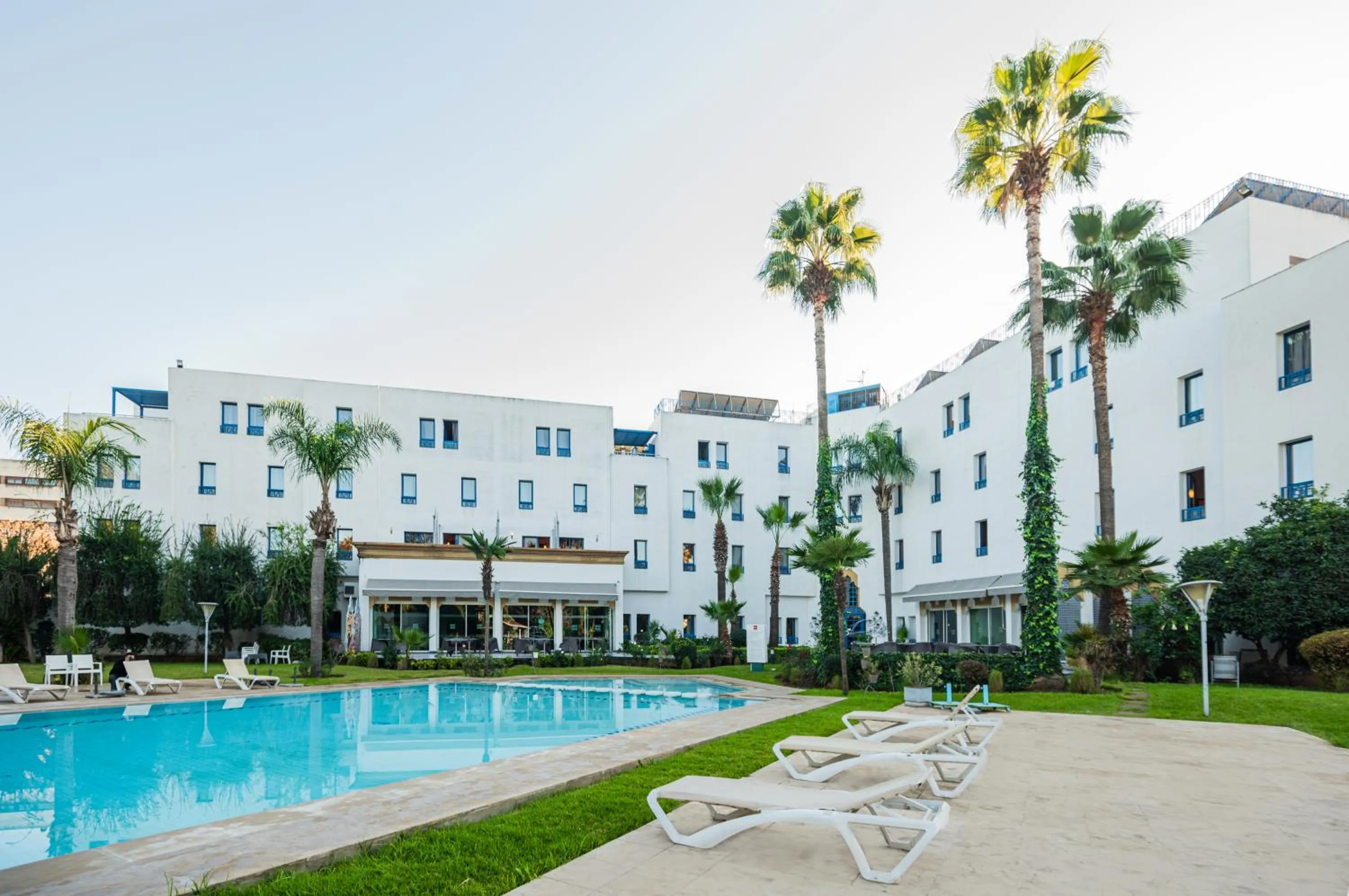 Swimming pool in Ibis Fes
