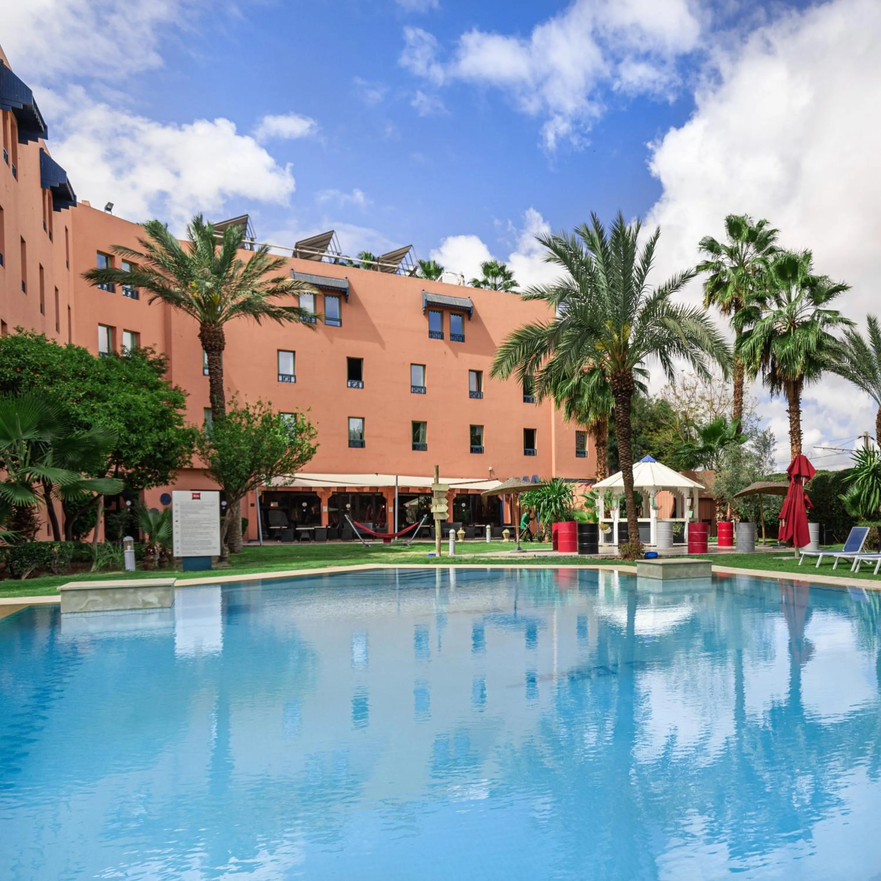Swimming pool in Ibis Marrakech Centre Gare