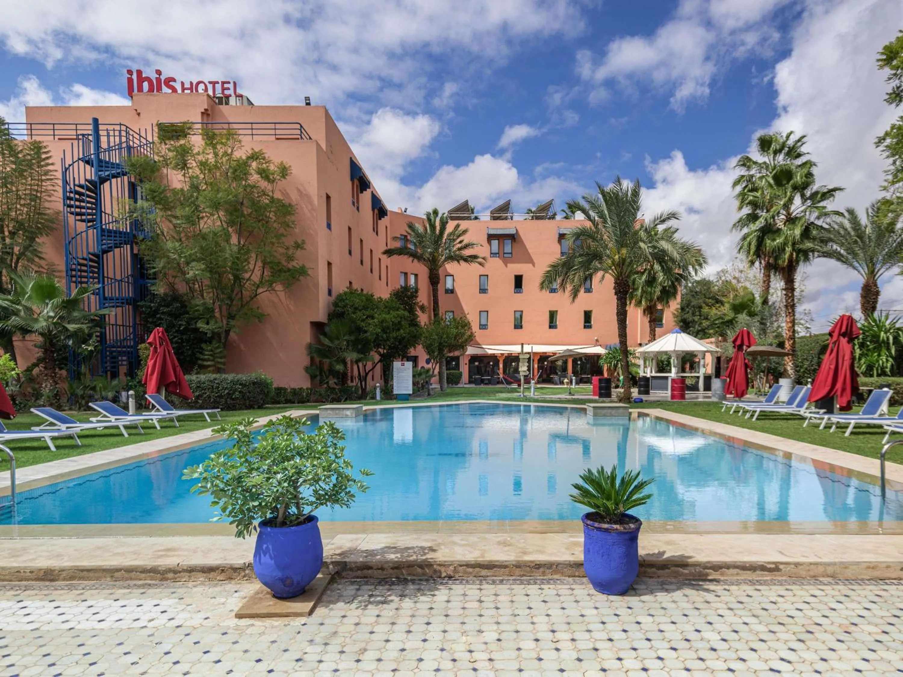 Pool view in Ibis Marrakech Centre Gare