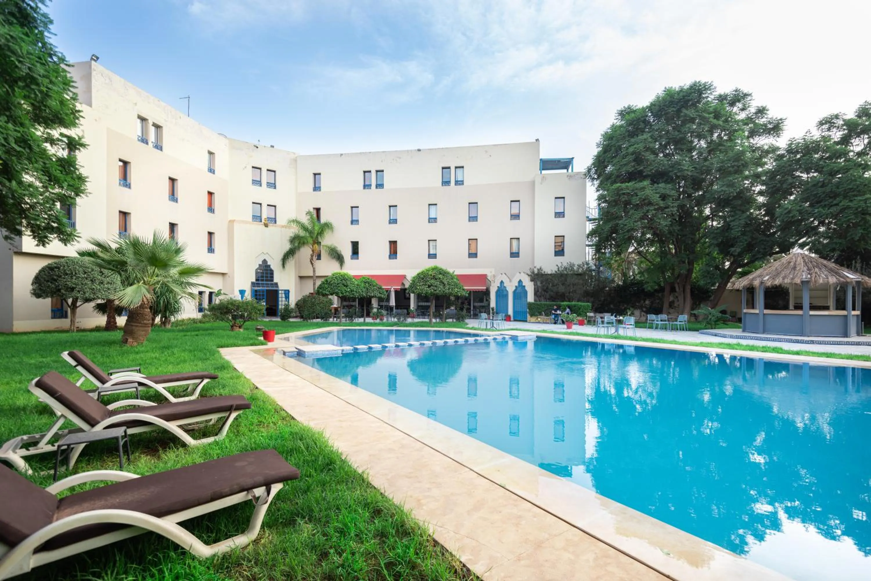 Swimming pool in Ibis Oujda
