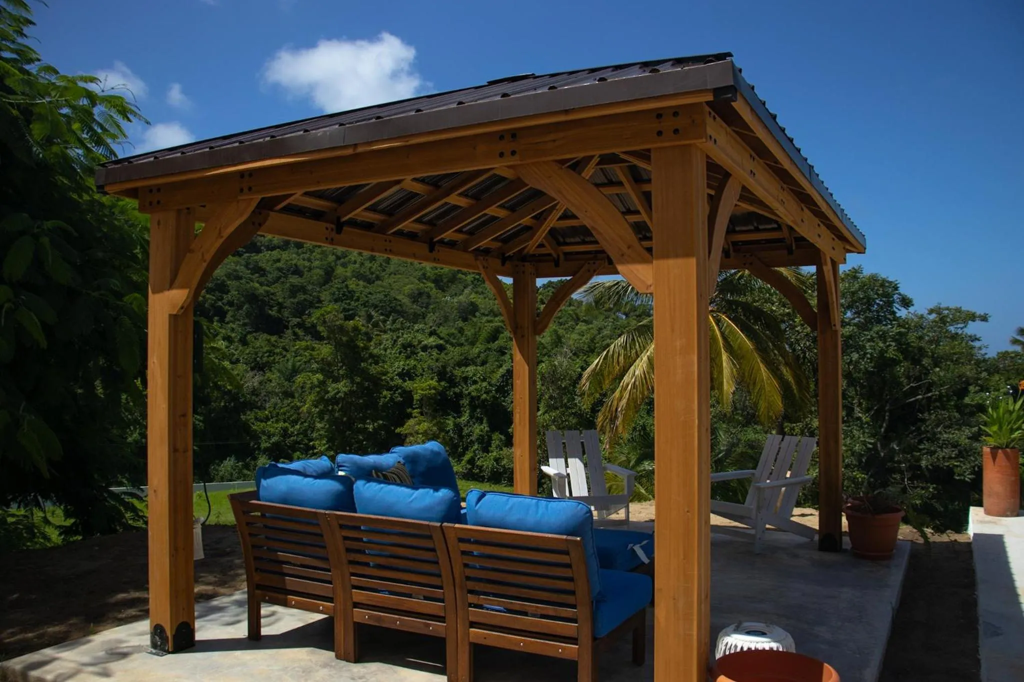 Patio in The Serene House Bed & Breakfast
