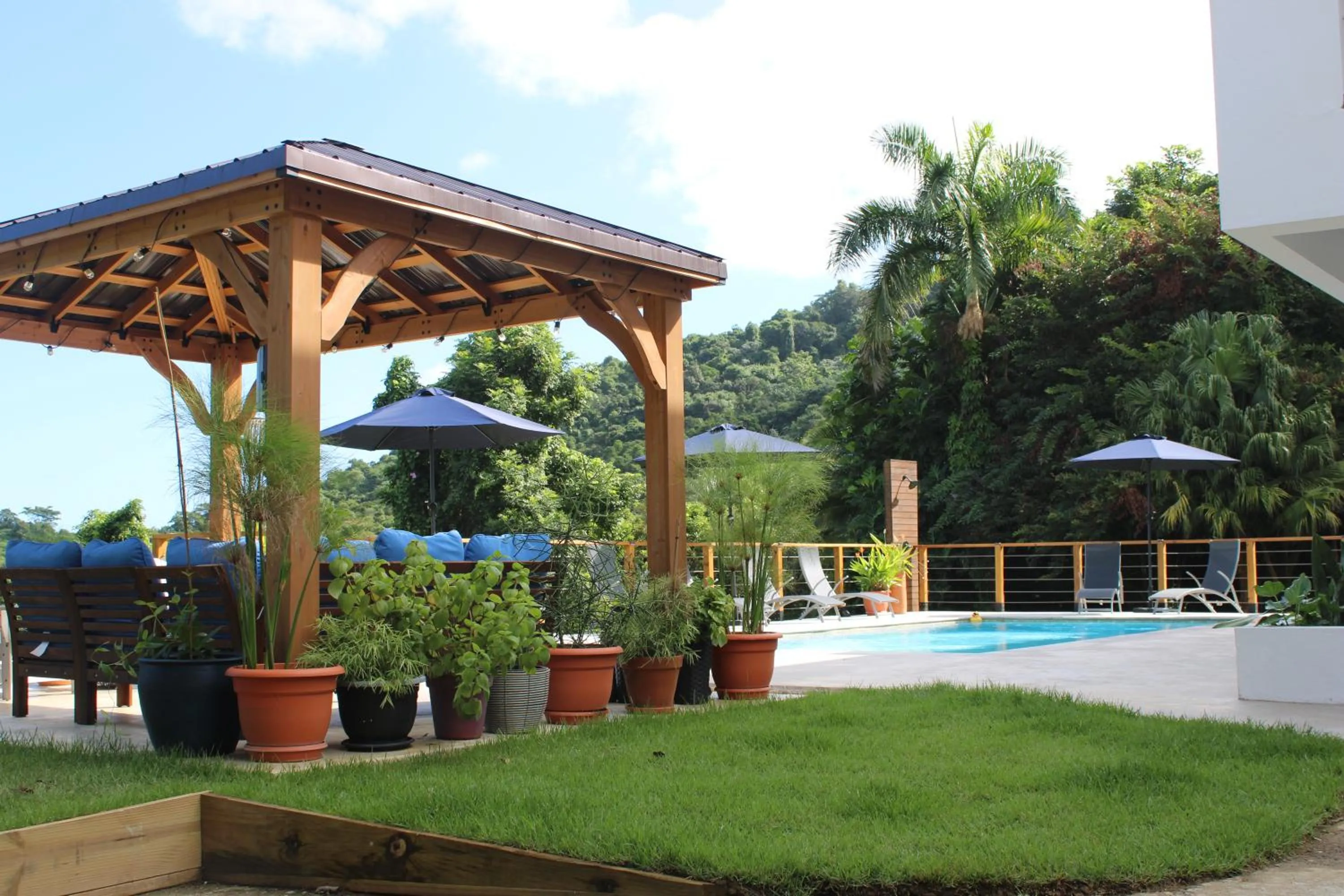 Patio in The Serene House Bed & Breakfast