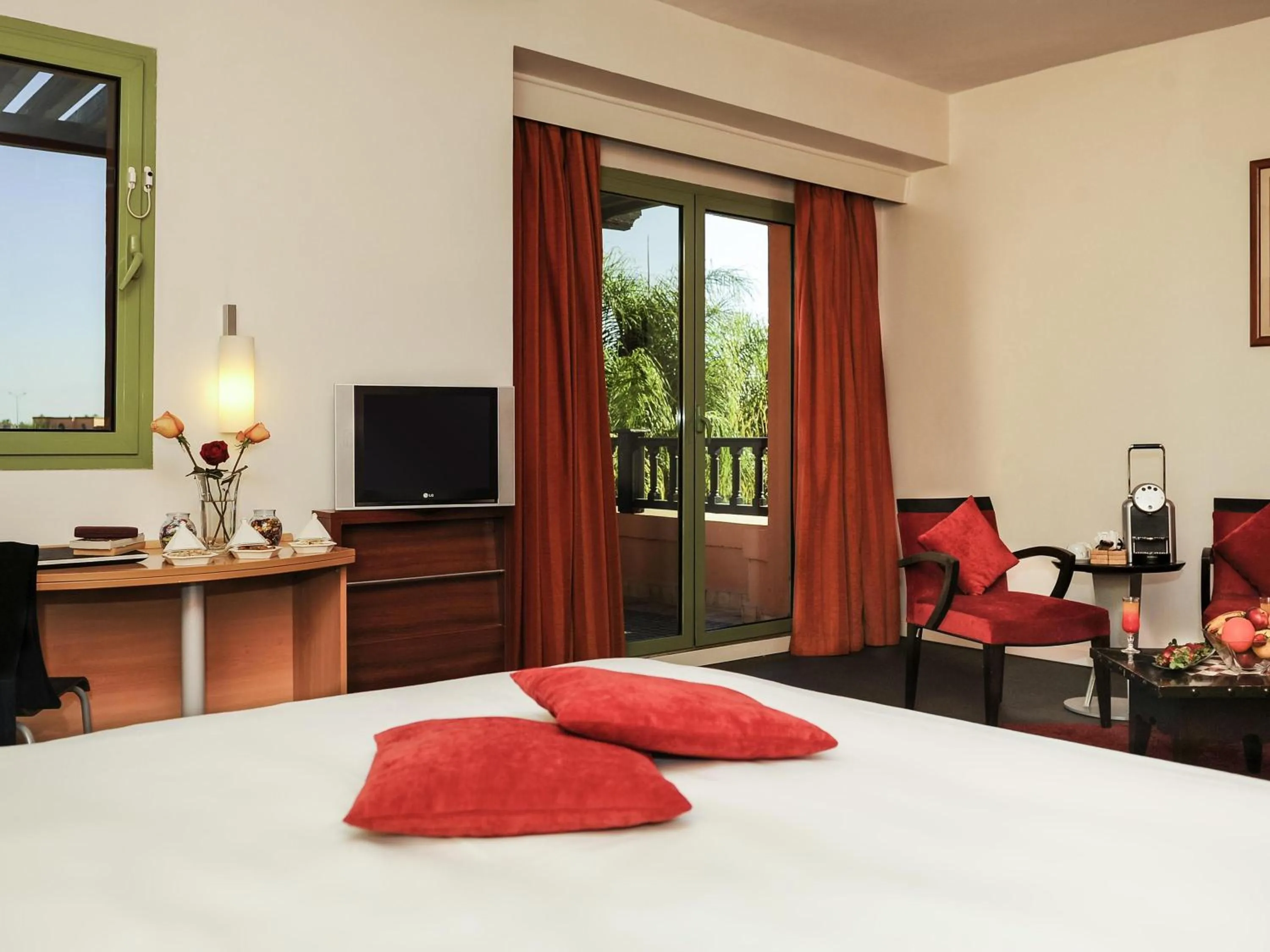 Photo of the whole room, Bed in Ibis Marrakech Palmeraie