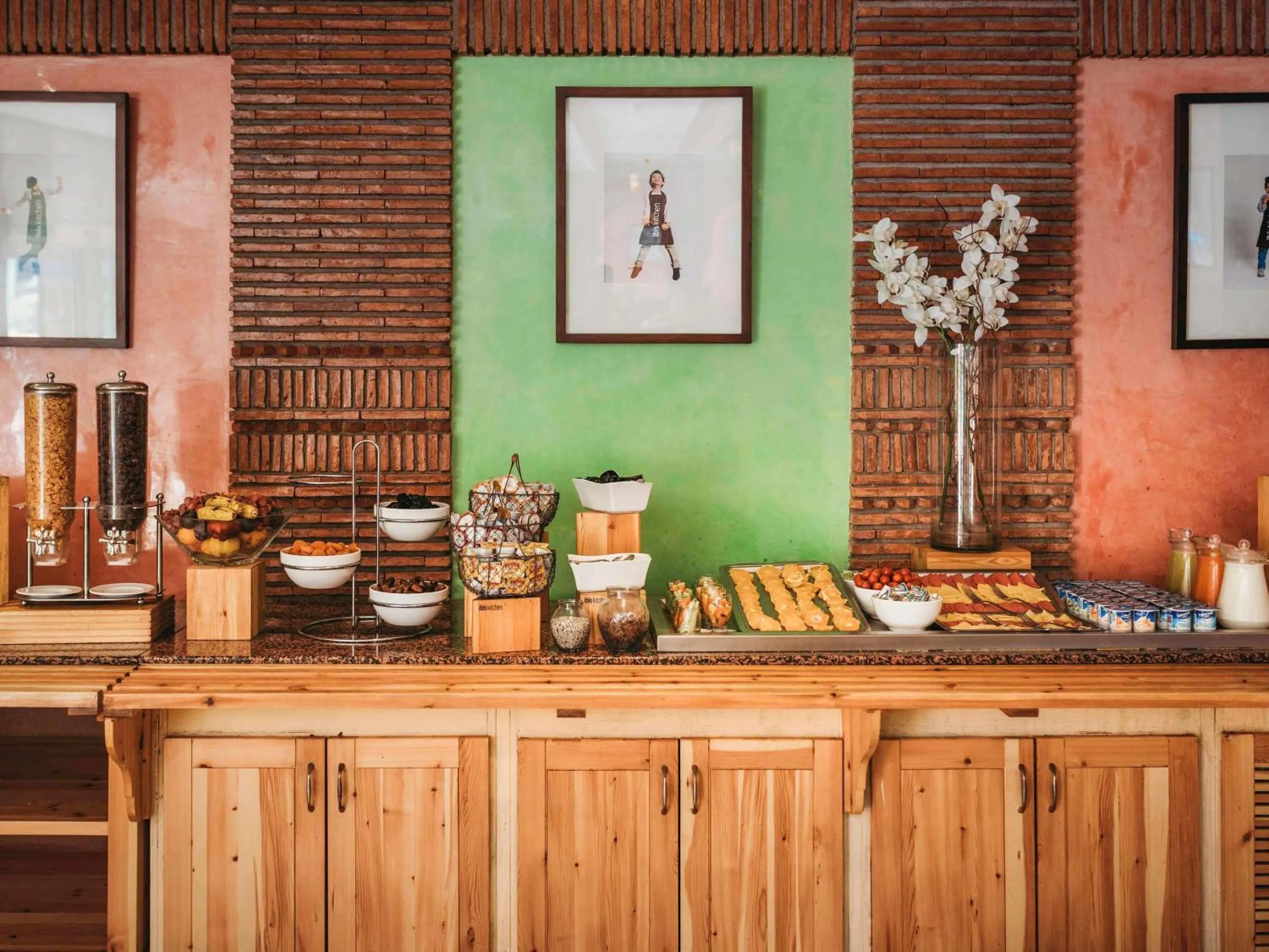 Breakfast in Ibis Marrakech Palmeraie